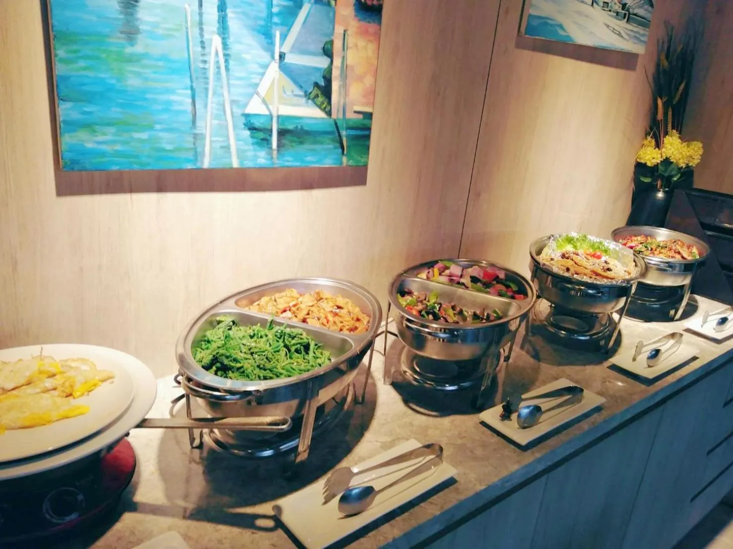 Buffet breakfast in D D Hotel