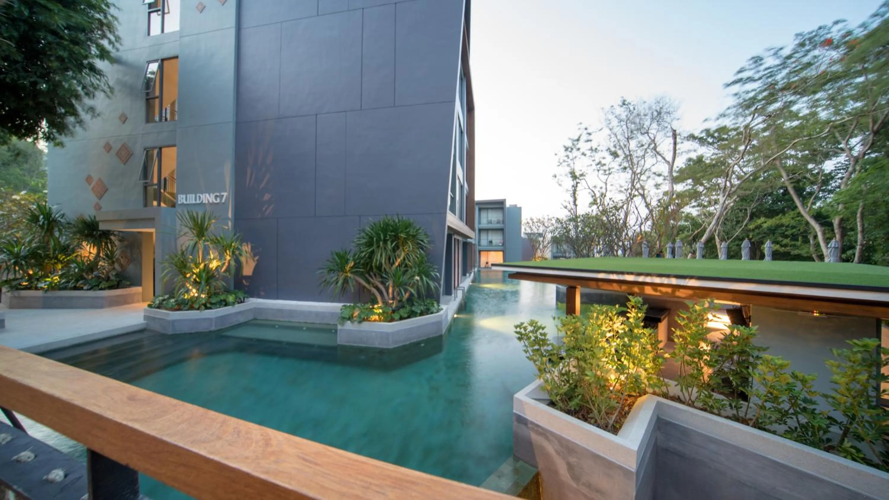 Swimming pool in The Nature Phuket - SHA Extra Plus