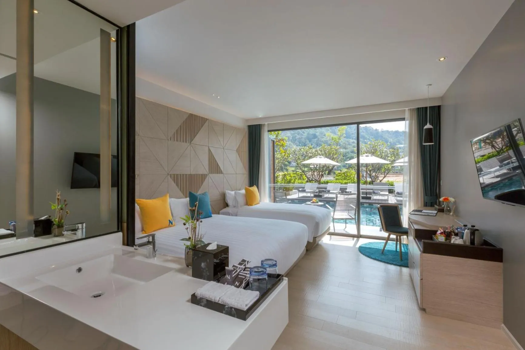 Bedroom, Bed in The Nature Phuket