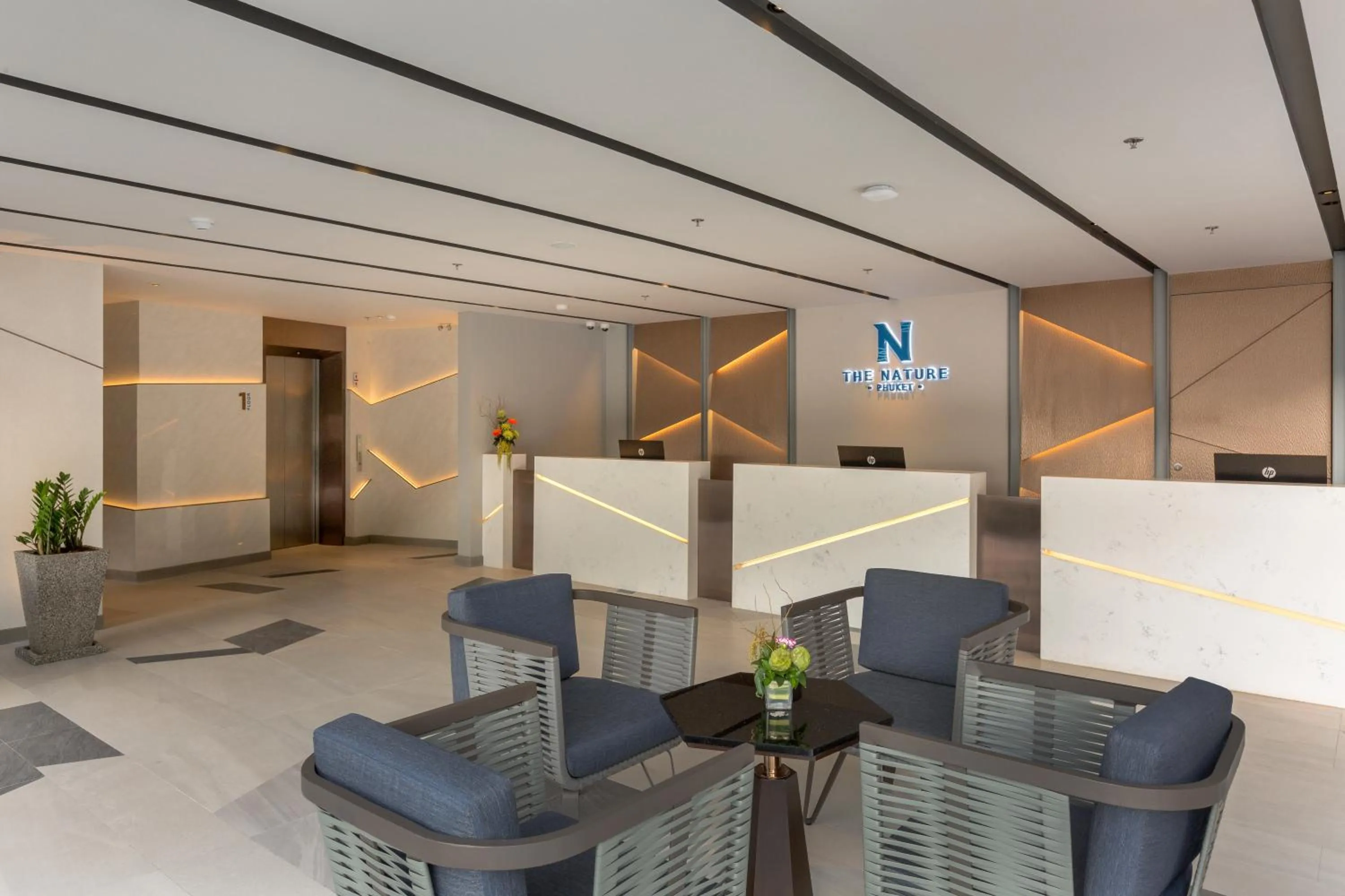 Lobby or reception in The Nature Phuket - SHA Extra Plus