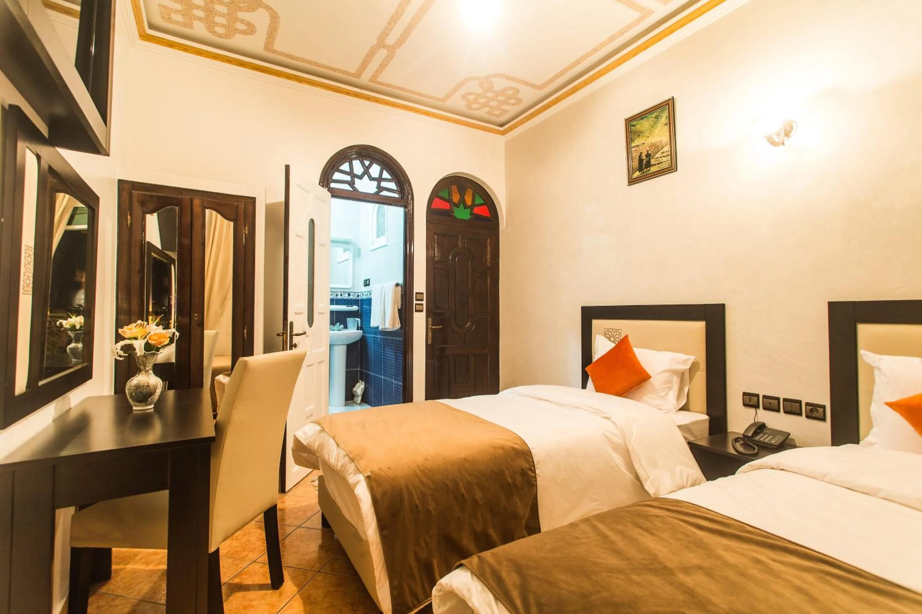 Bed in Hotel Borj Mogador