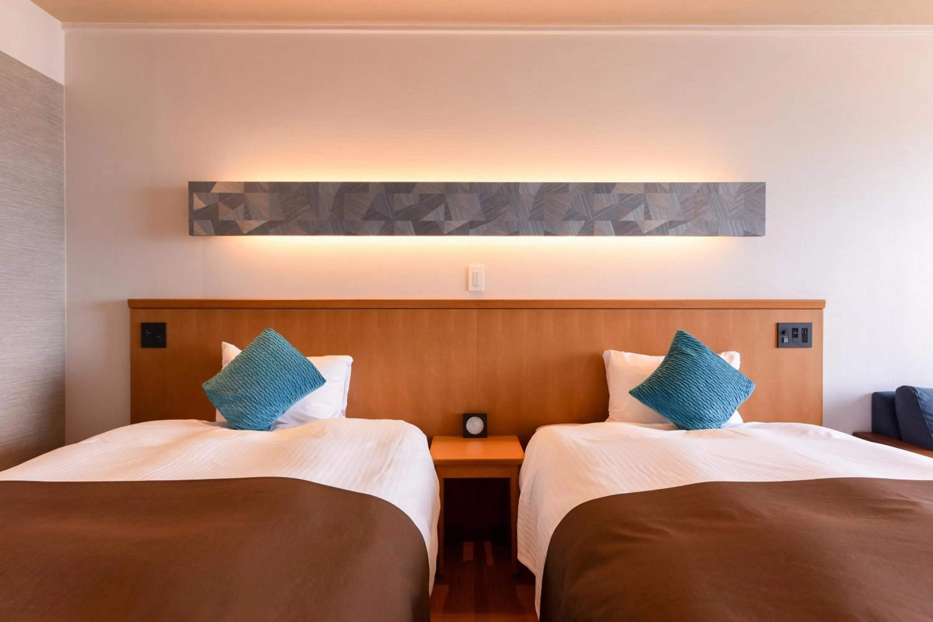 Bed in Kaike Seaside Hotel