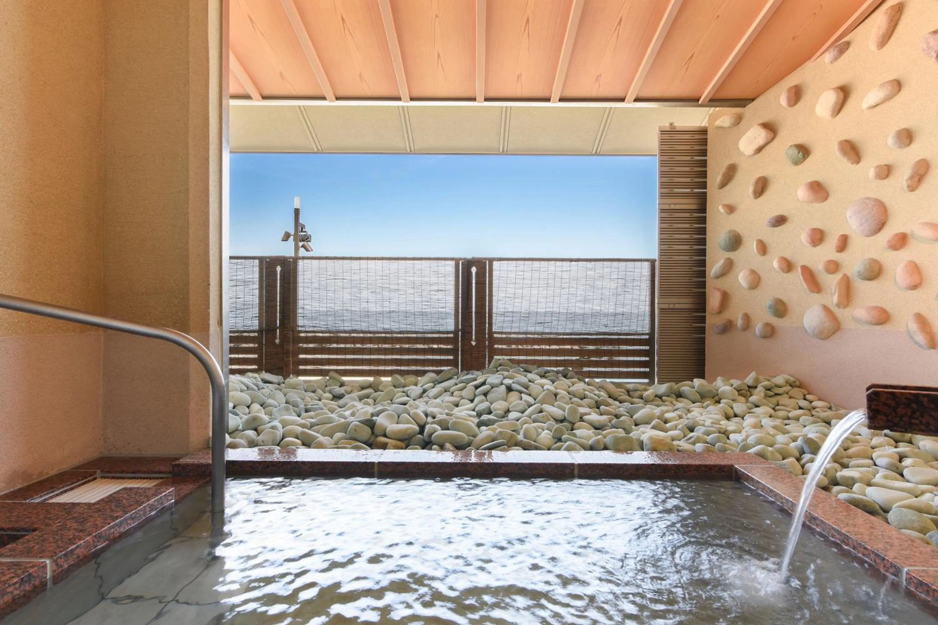 Hot Spring Bath in Kaike Seaside Hotel
