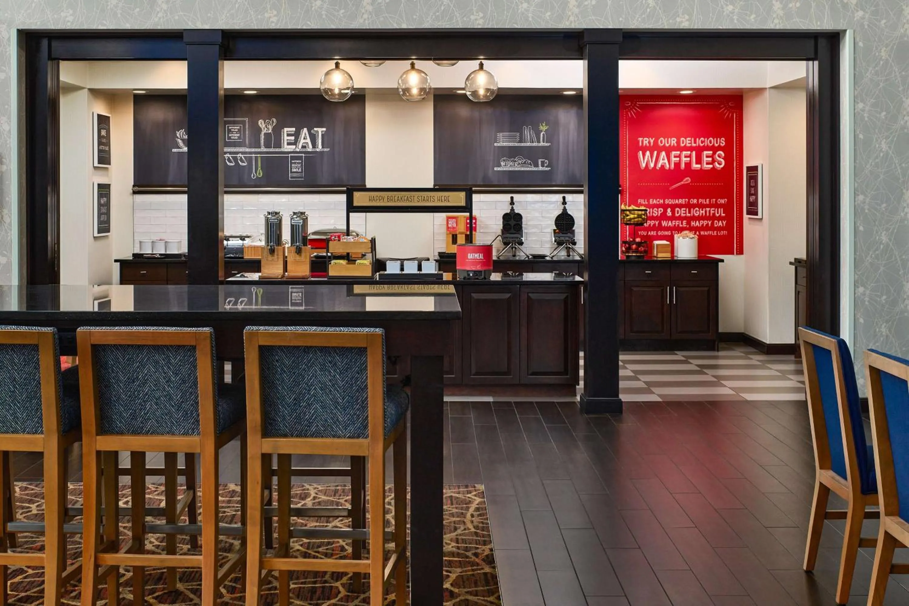 Breakfast in Hampton Inn & Suites Hershey Near the Park