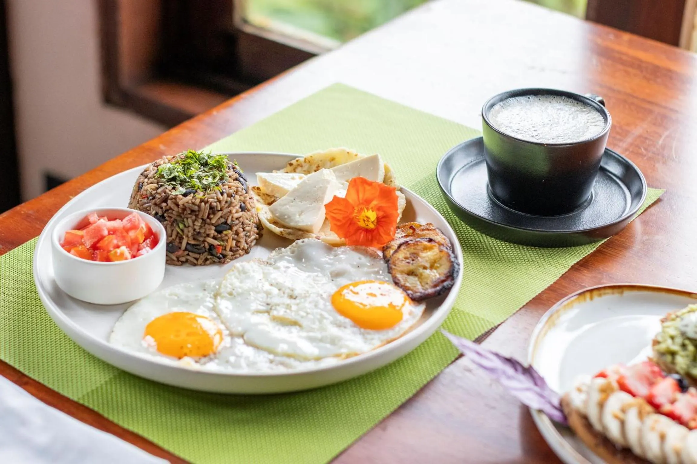 Breakfast in Villa Blanca Cloud Forest Hotel & Retreat