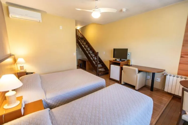 Bed in Hotel Serra Nevada