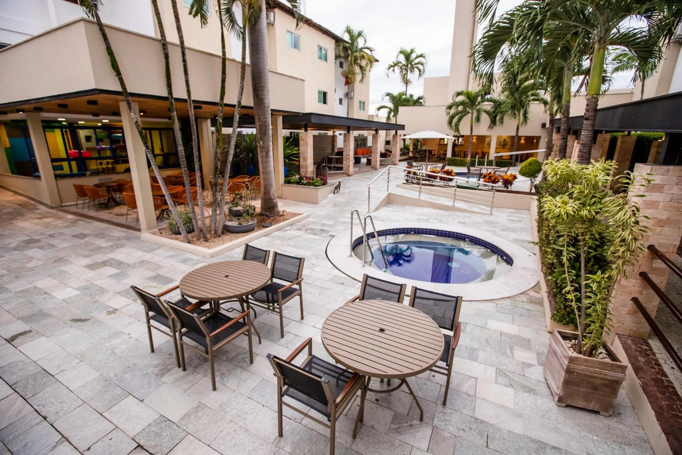 Pool view in Hotel Morada do Sol
