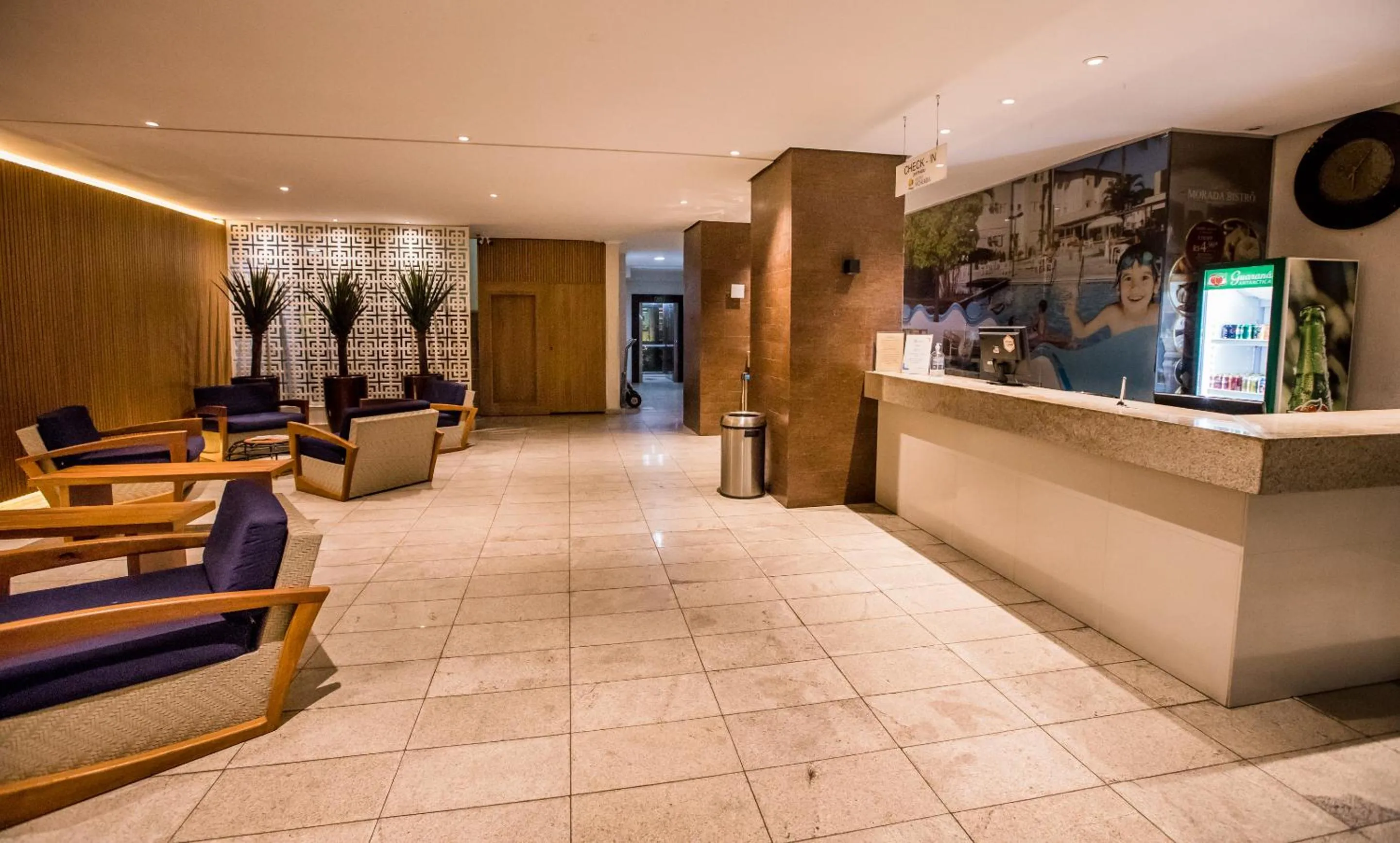 Lobby or reception in Hotel Morada do Sol