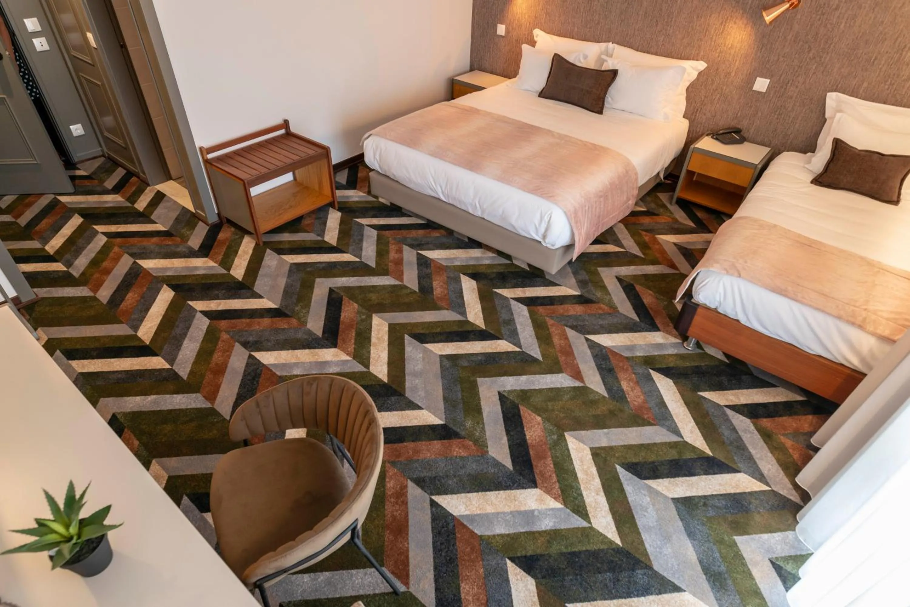 Bed in D. Afonso Hotel & SPA