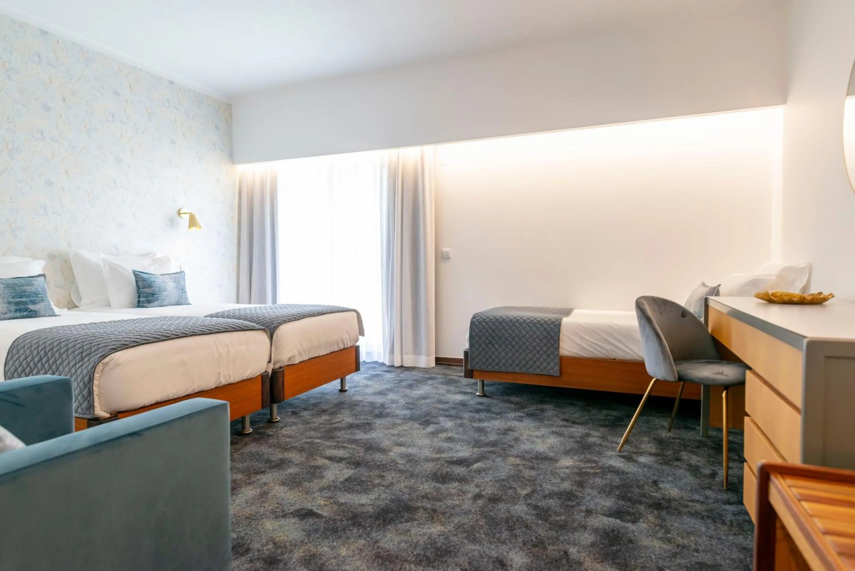 Bed in D. Afonso Hotel & SPA