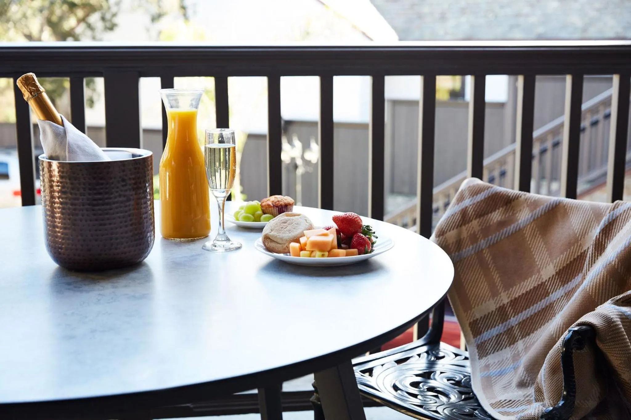 Balcony/Terrace in Coachman's Inn, A Four Sisters Inn