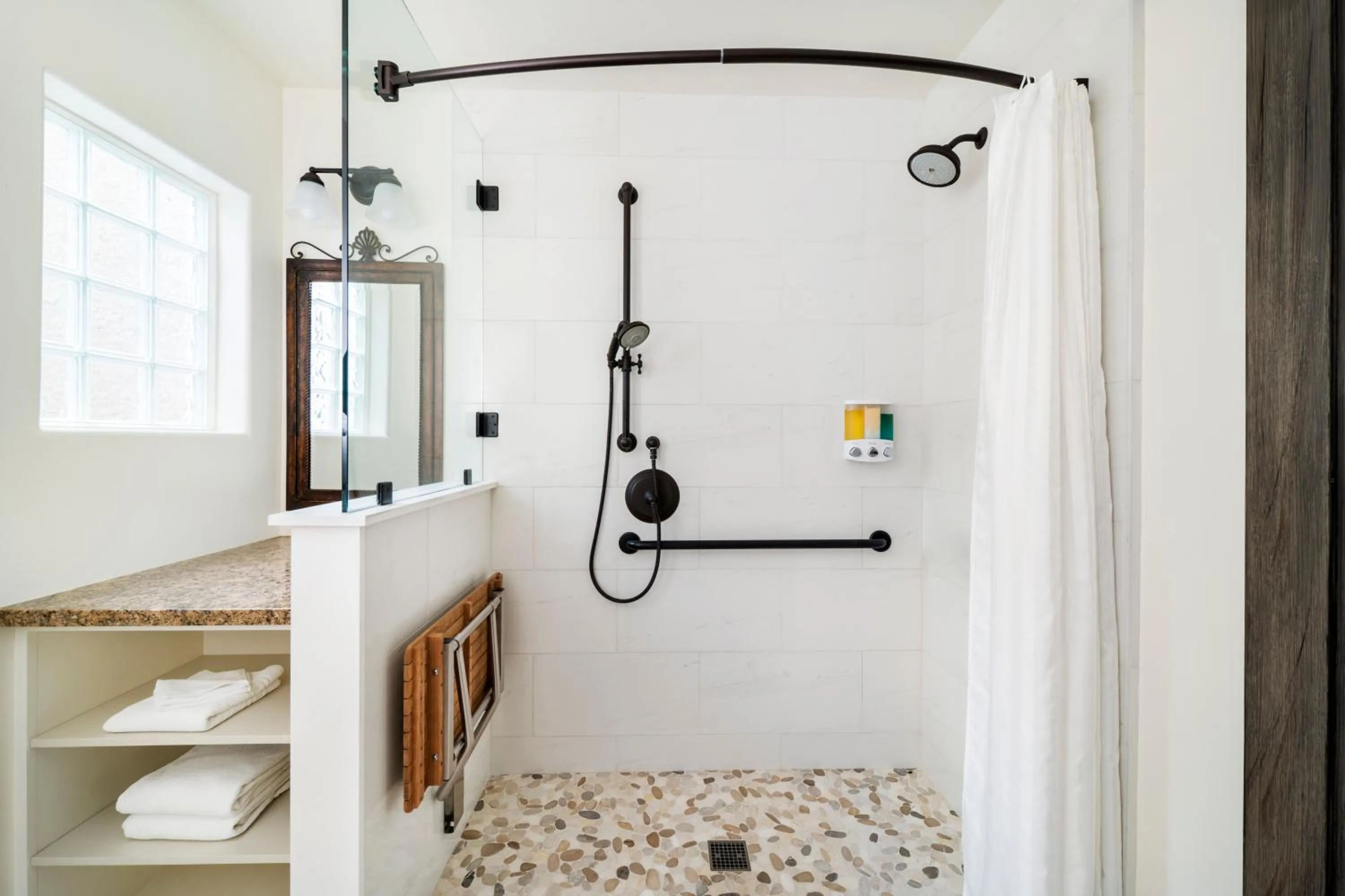 Bathroom in Coachman's Inn, A Four Sisters Inn