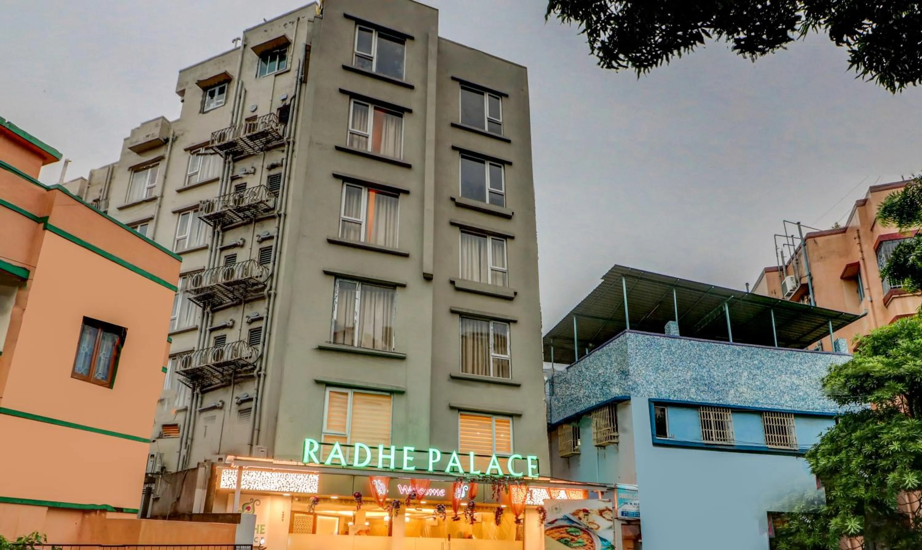 Property building in Treebo Radhe Palace, Lake Town
