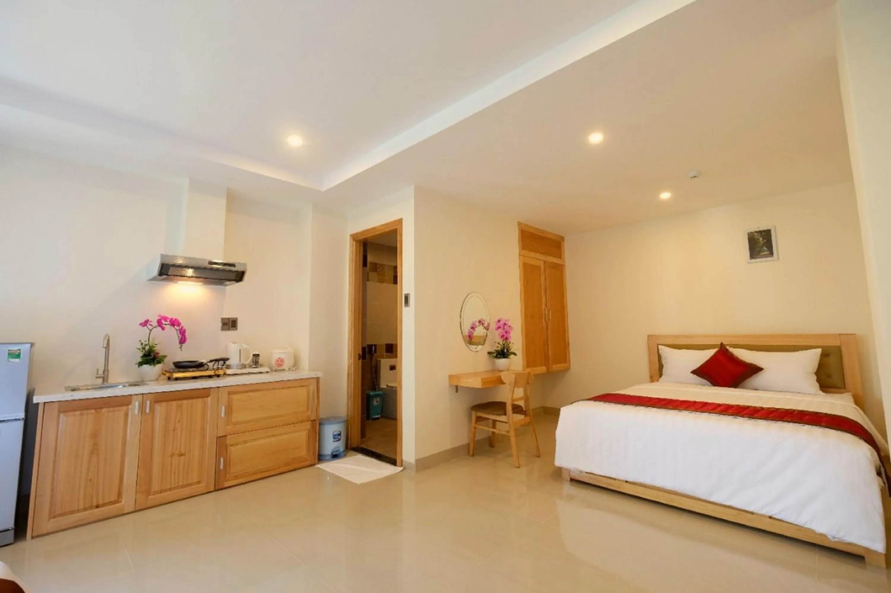 Bed in Marigold Hotel & Apartment