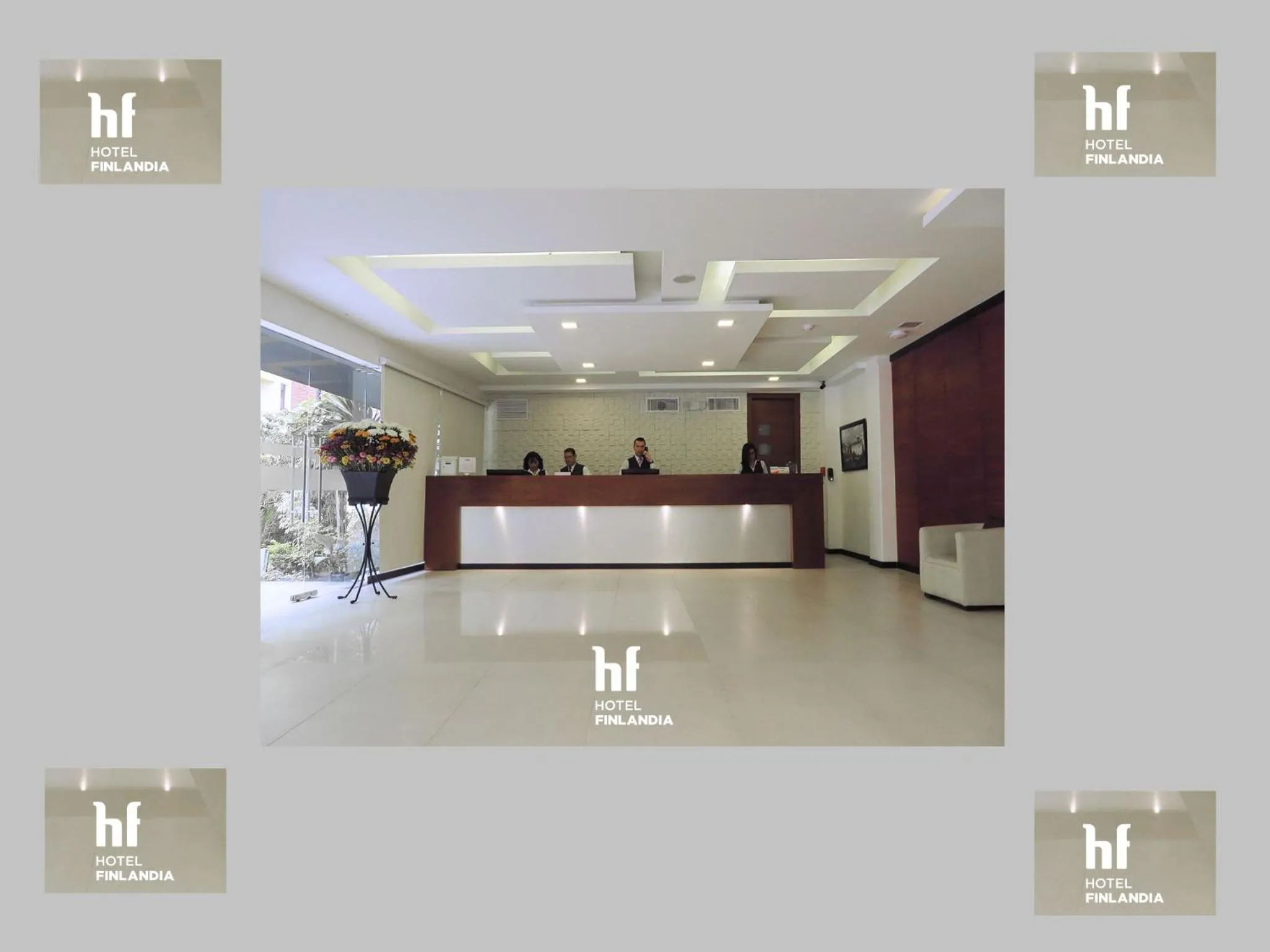 Lobby or reception in Hotel Finlandia