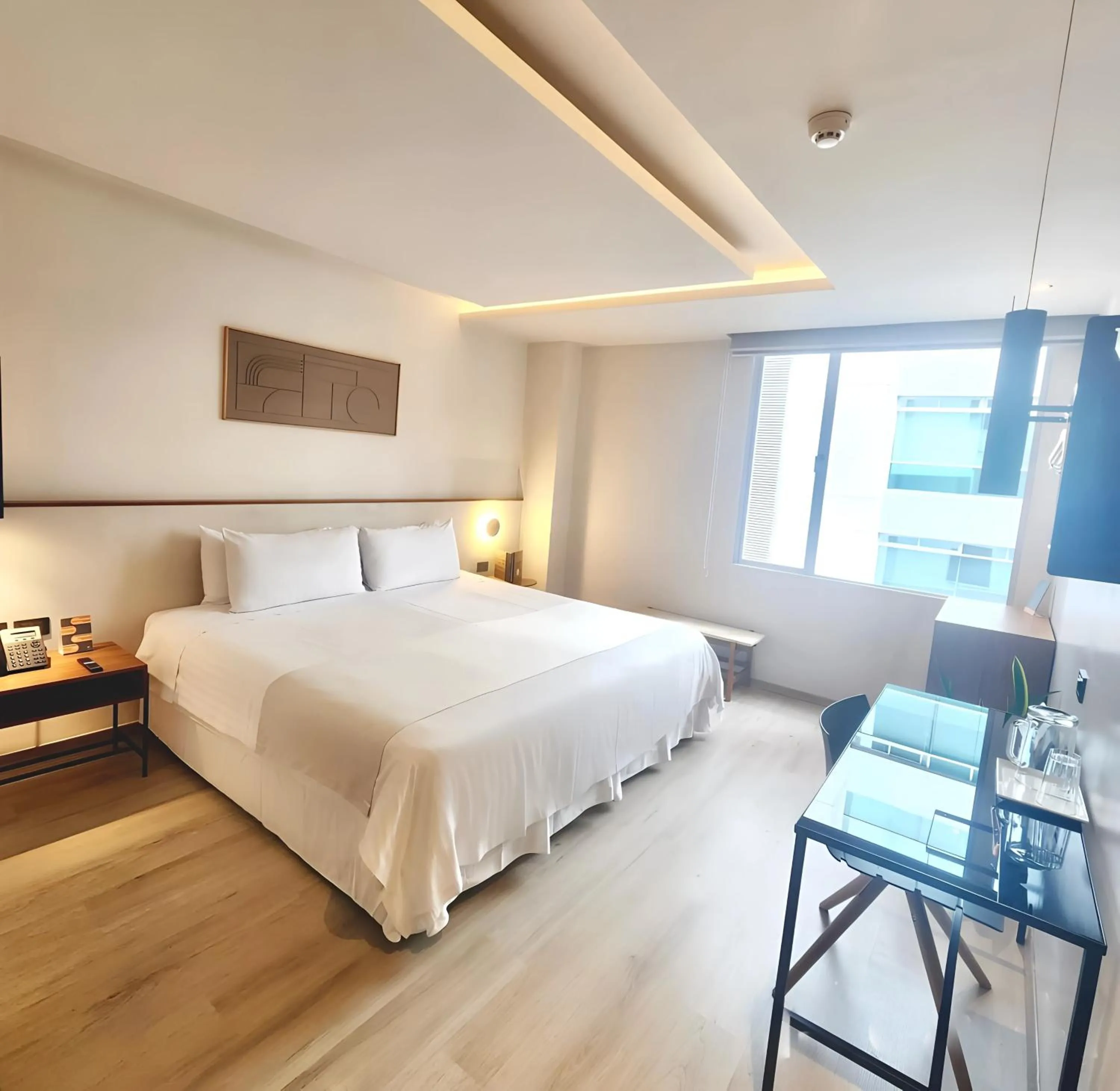 Photo of the whole room, Bed in Hotel Finlandia