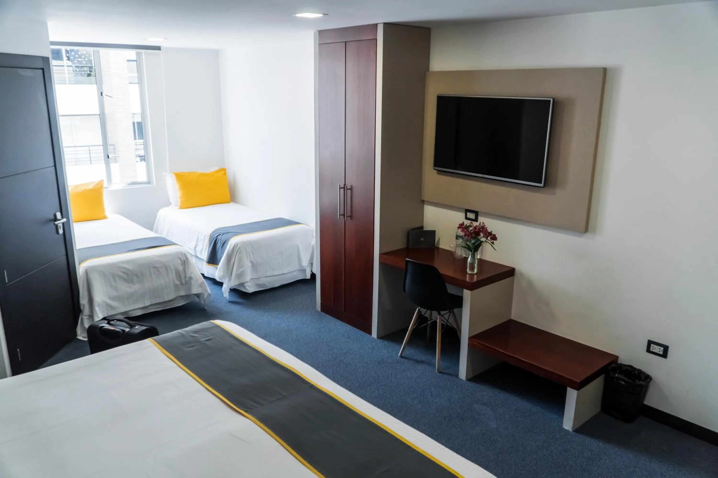 Bed in Hotel Finlandia