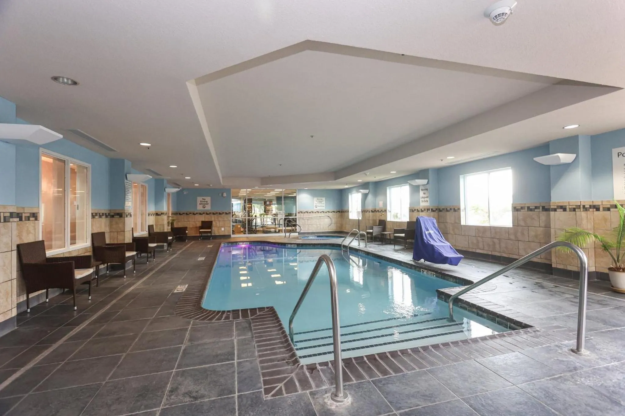 Swimming pool in Holiday Inn Express Tulsa South Bixby by IHG