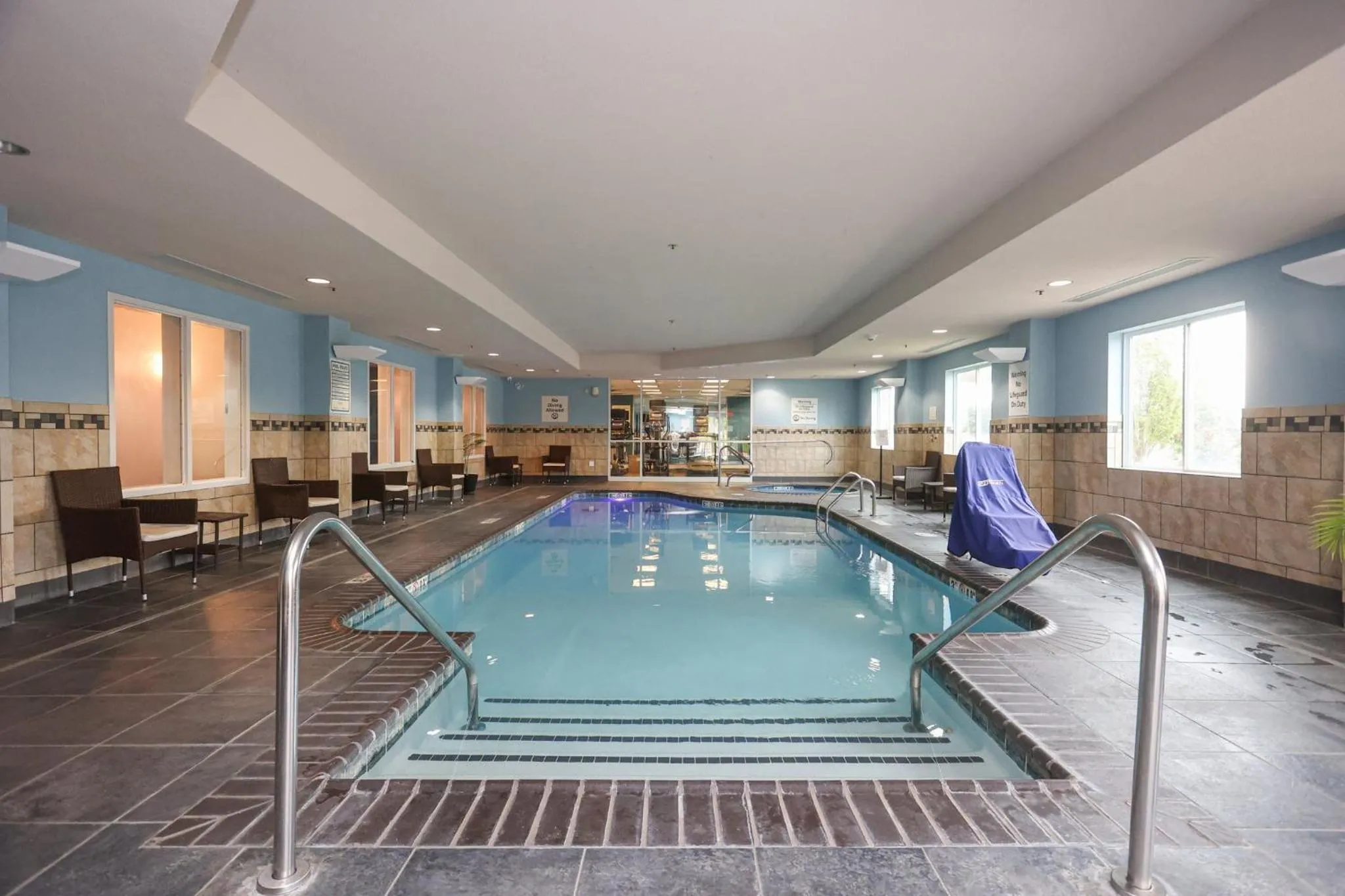 Swimming pool in Holiday Inn Express Tulsa South Bixby by IHG