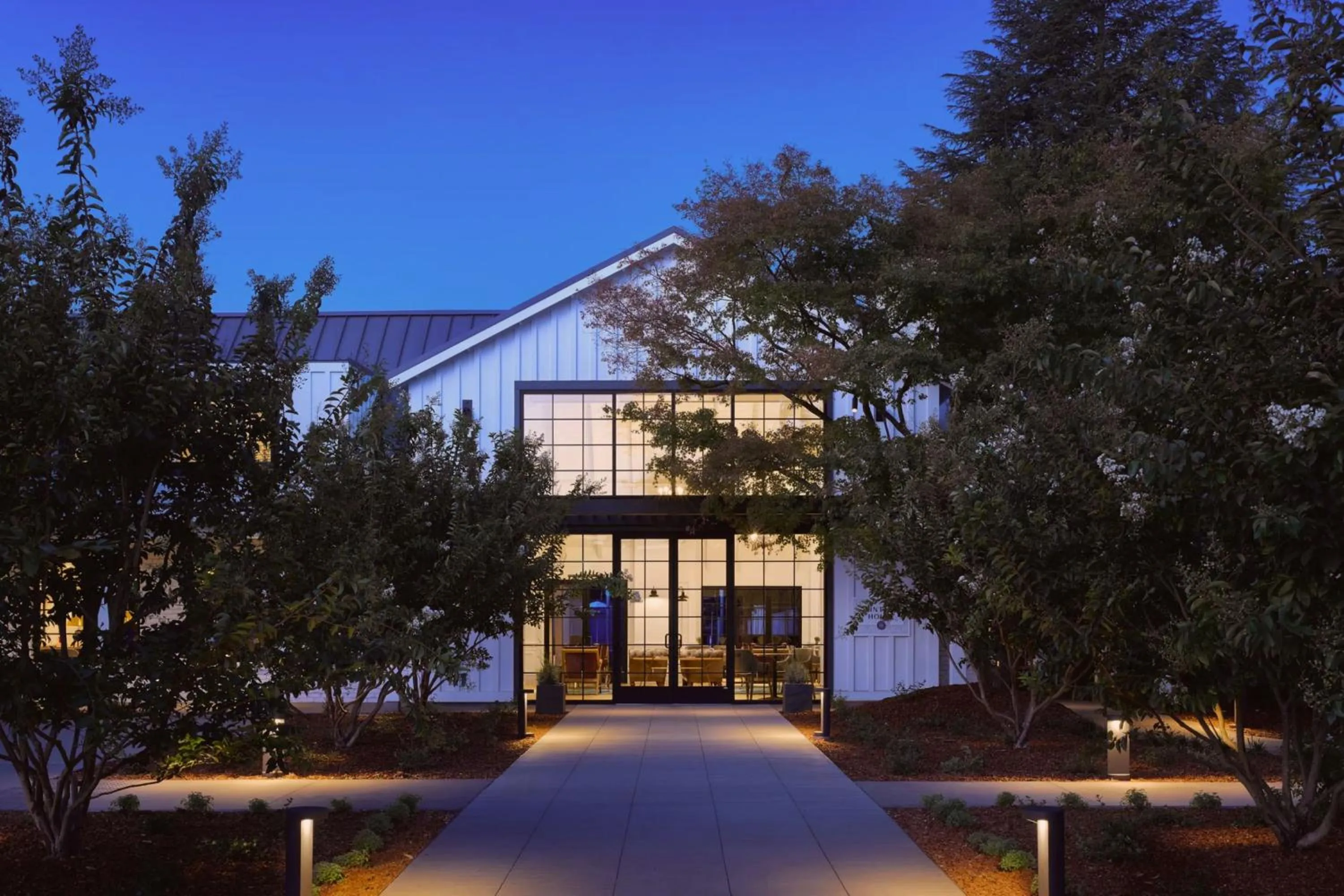 Facade/entrance in The Estate Yountville