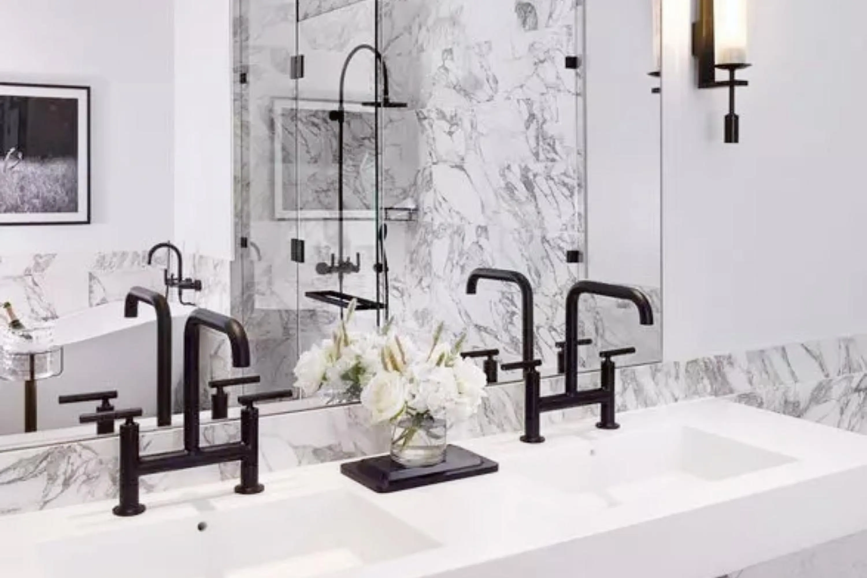 Bathroom in The Estate Yountville