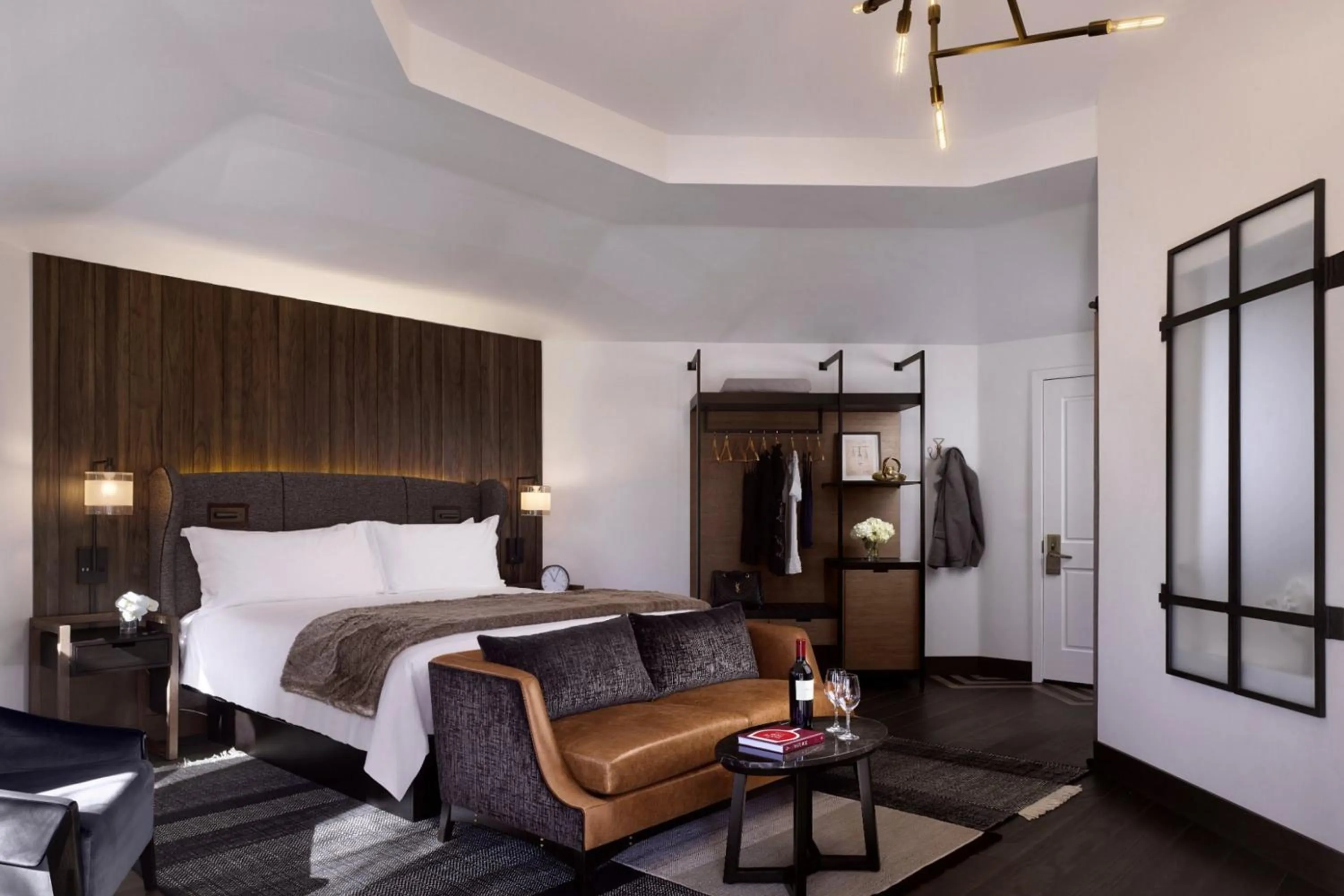 Bedroom, Bed in The Estate Yountville