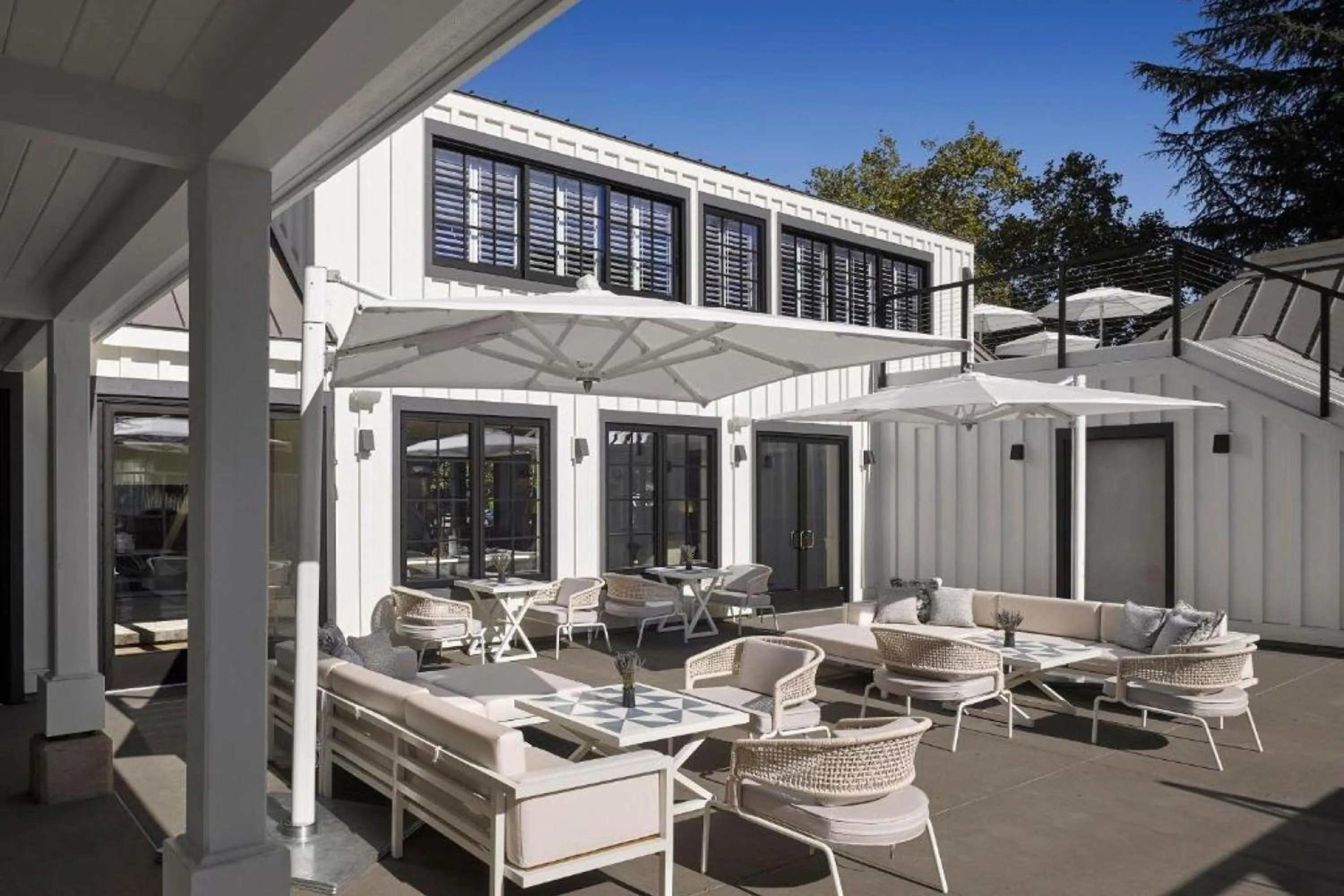 Patio in The Estate Yountville