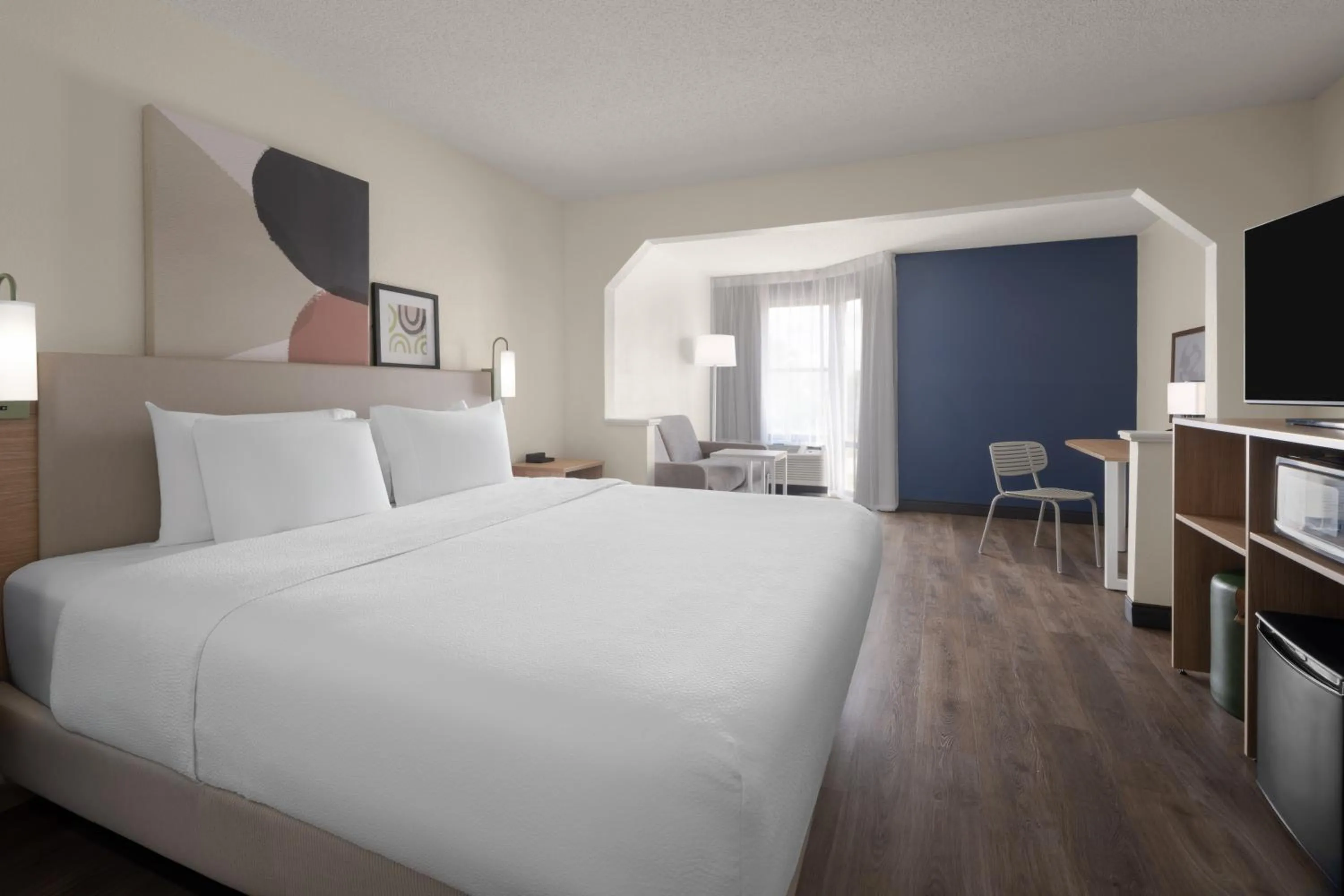 Bed in Spark By Hilton Florence North I-95, Sc