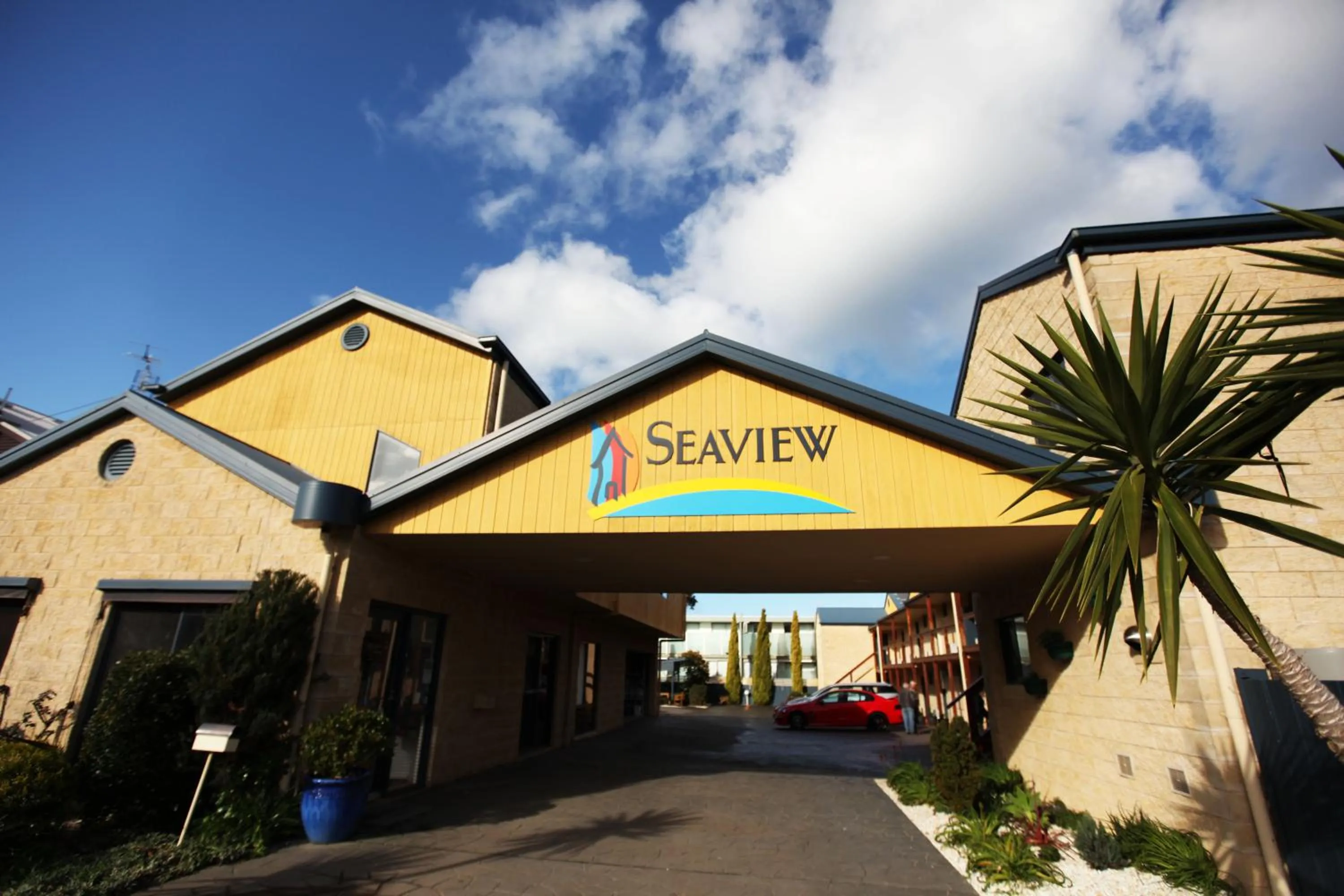 Facade/entrance in Seaview Motel & Apartments
