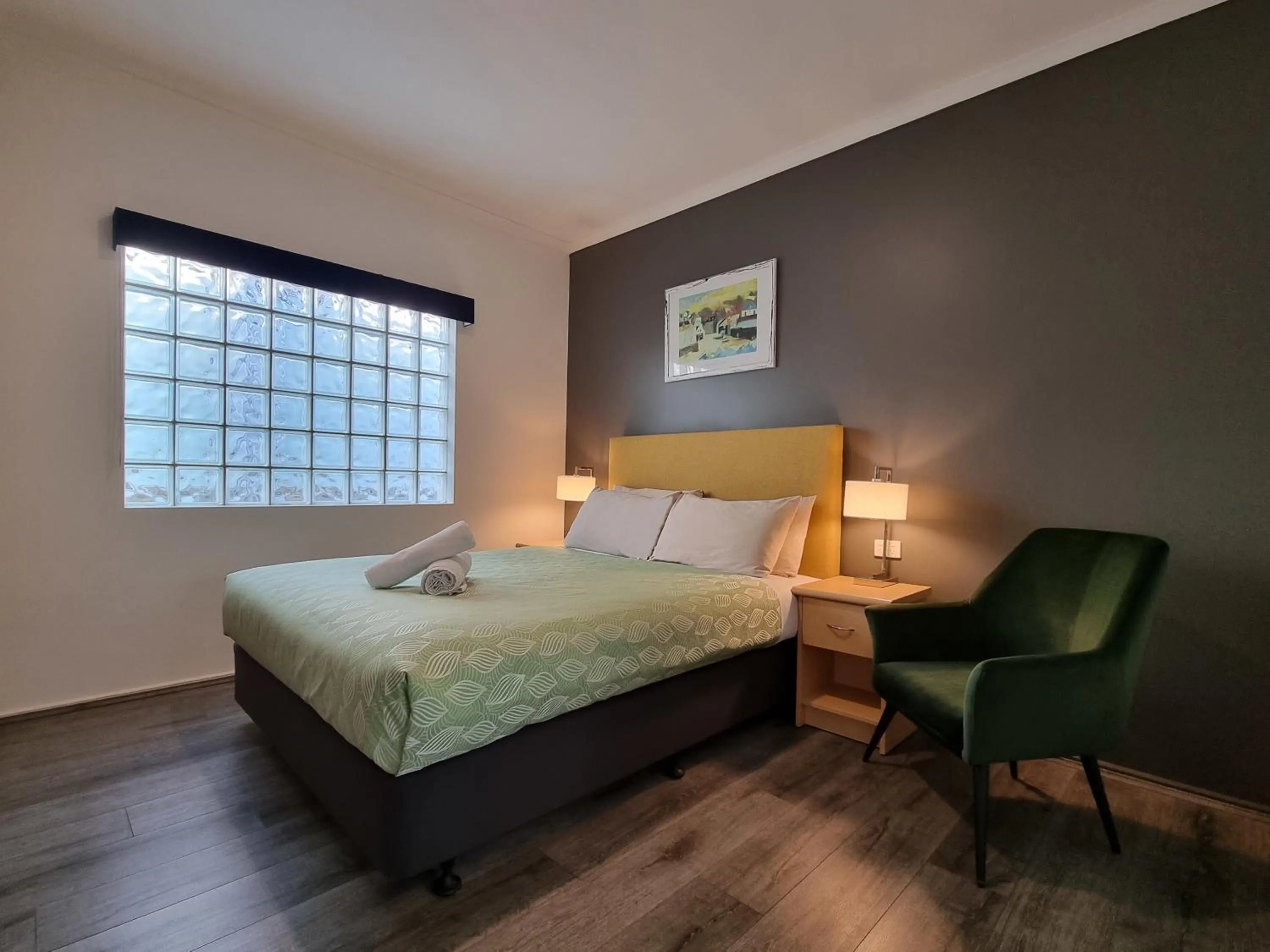 Bed in Seaview Motel & Apartments