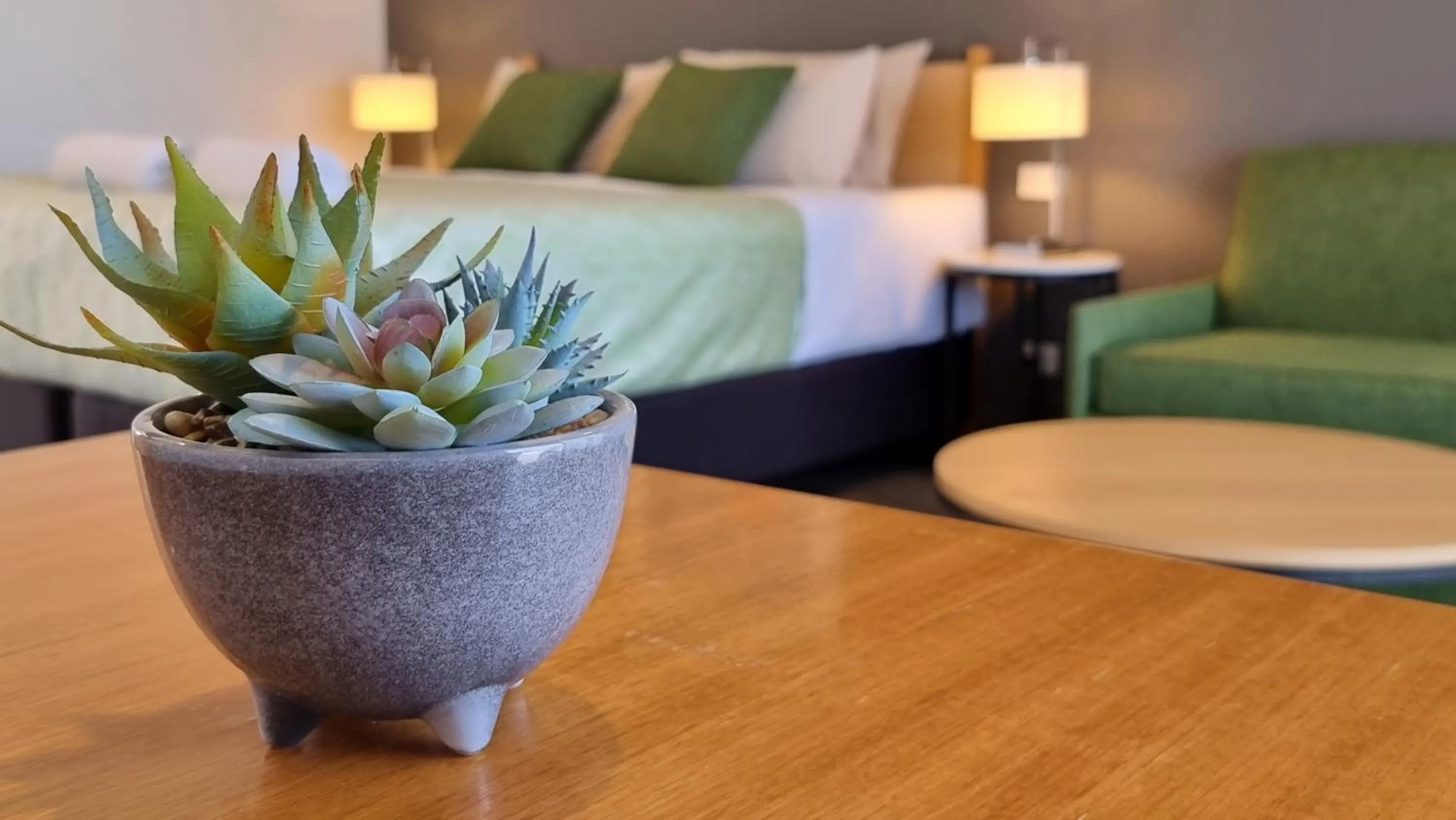 Bed in Seaview Motel & Apartments