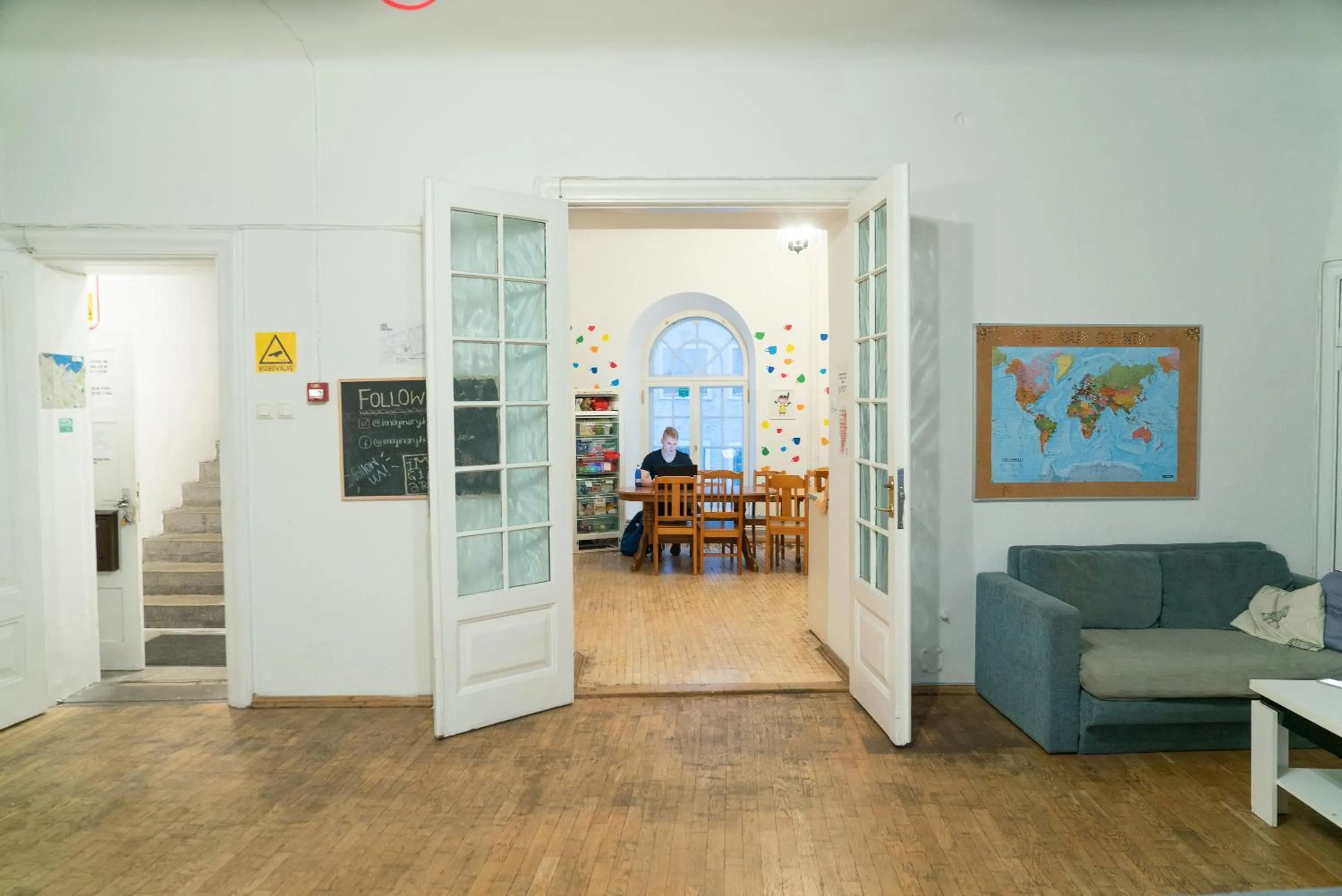 Coffee/tea facilities in Imaginary Hostel