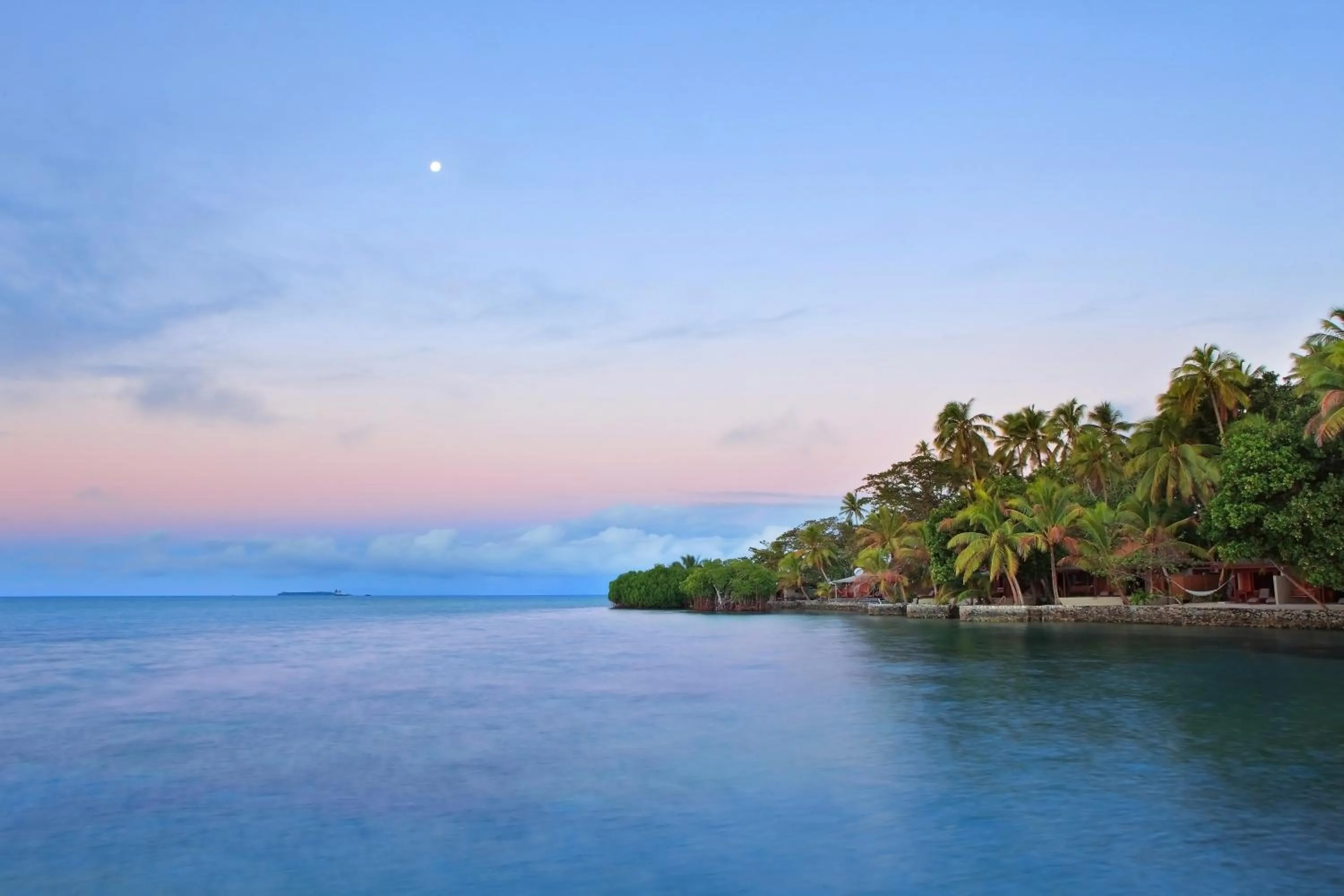 Natural landscape in Toberua Island Resort