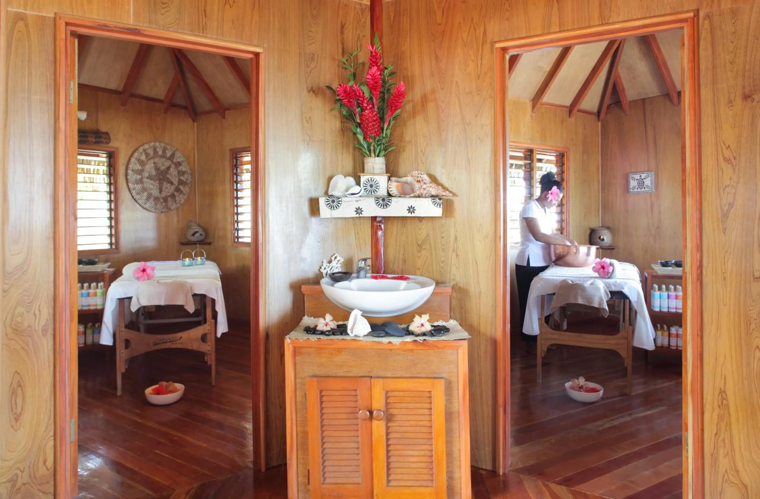 Spa and wellness centre/facilities in Toberua Island Resort