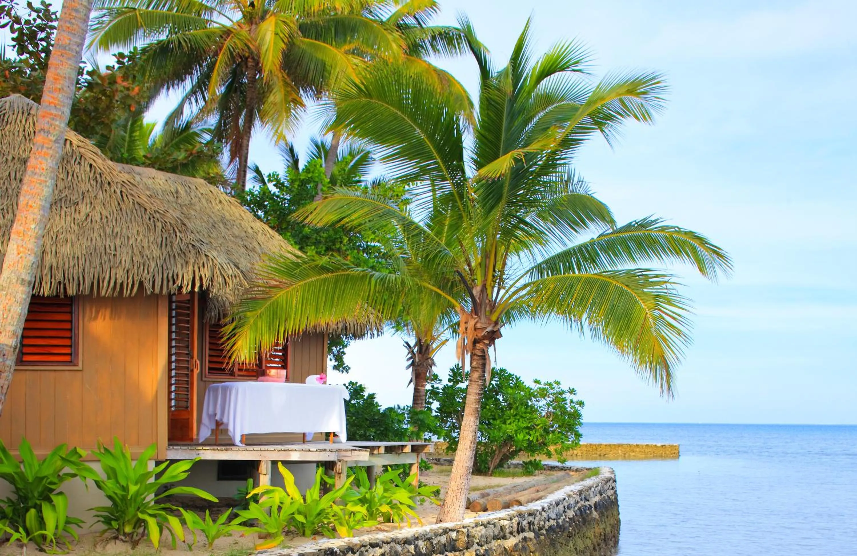 Property building in Toberua Island Resort