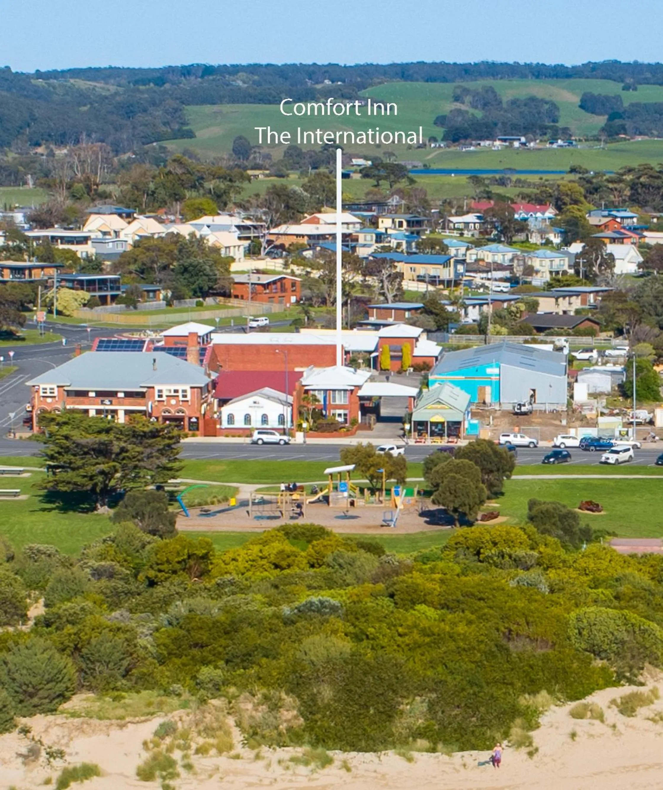 Landmark view in The International Motel Apollo Bay