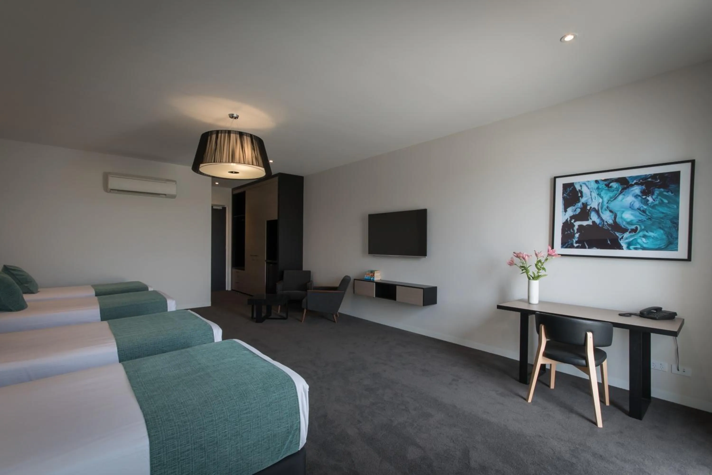 TV/Entertainment Center in Rye Hotel - One Four Nelson