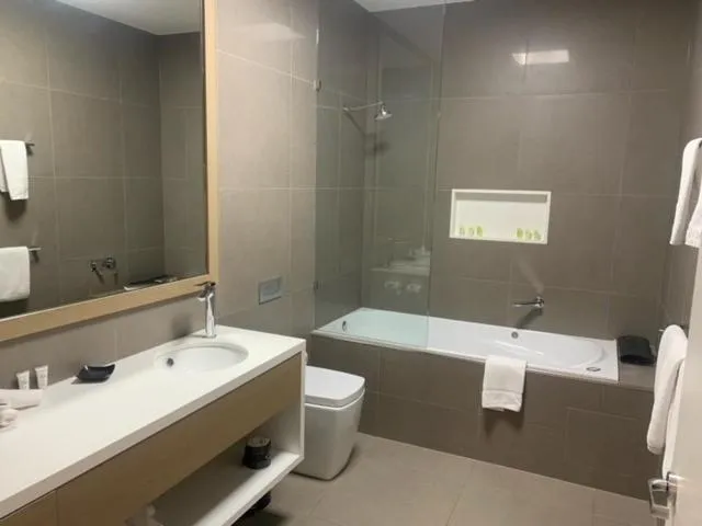 Bathroom in Rye Hotel - One Four Nelson