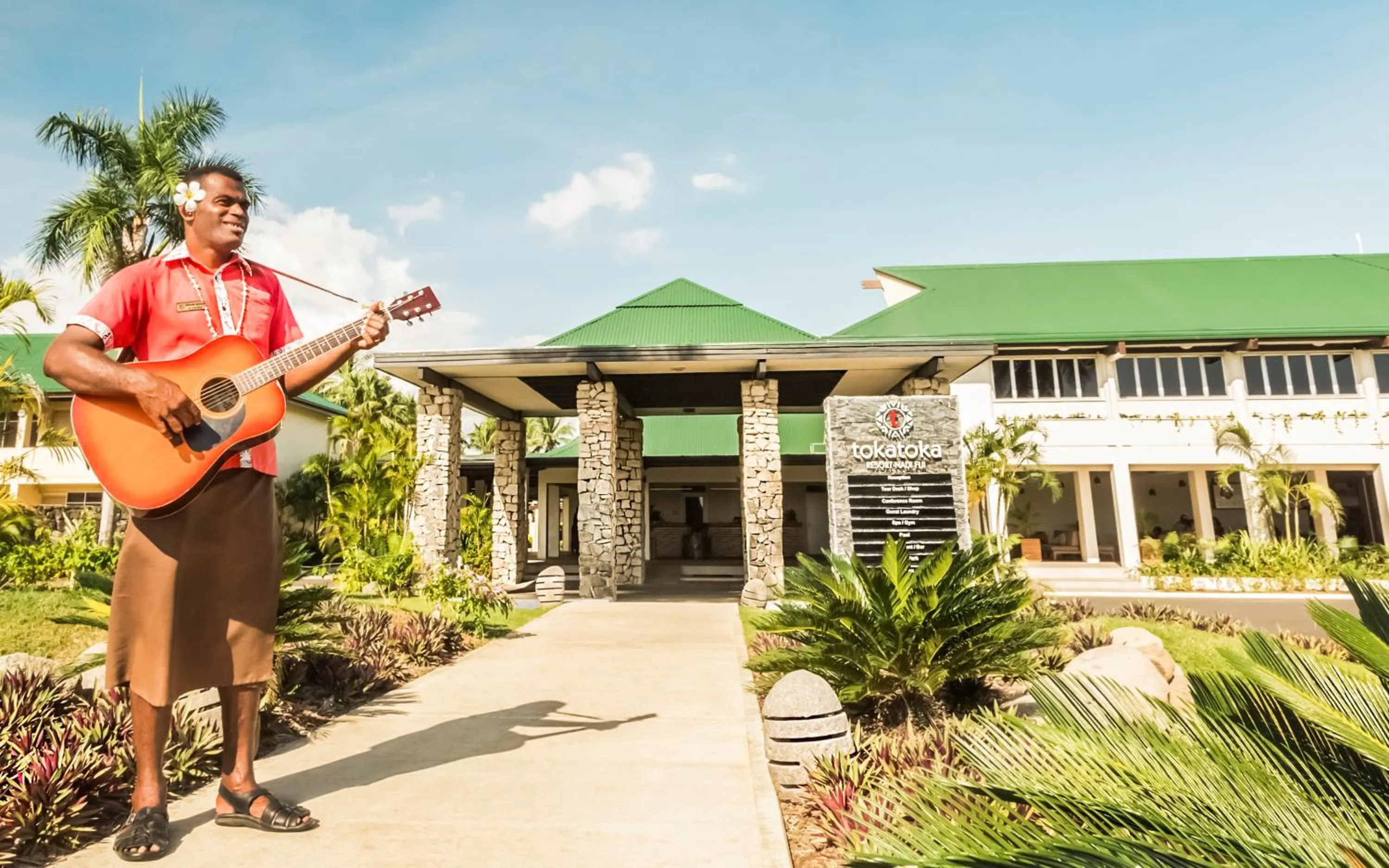 Staff in Tokatoka Resort Hotel