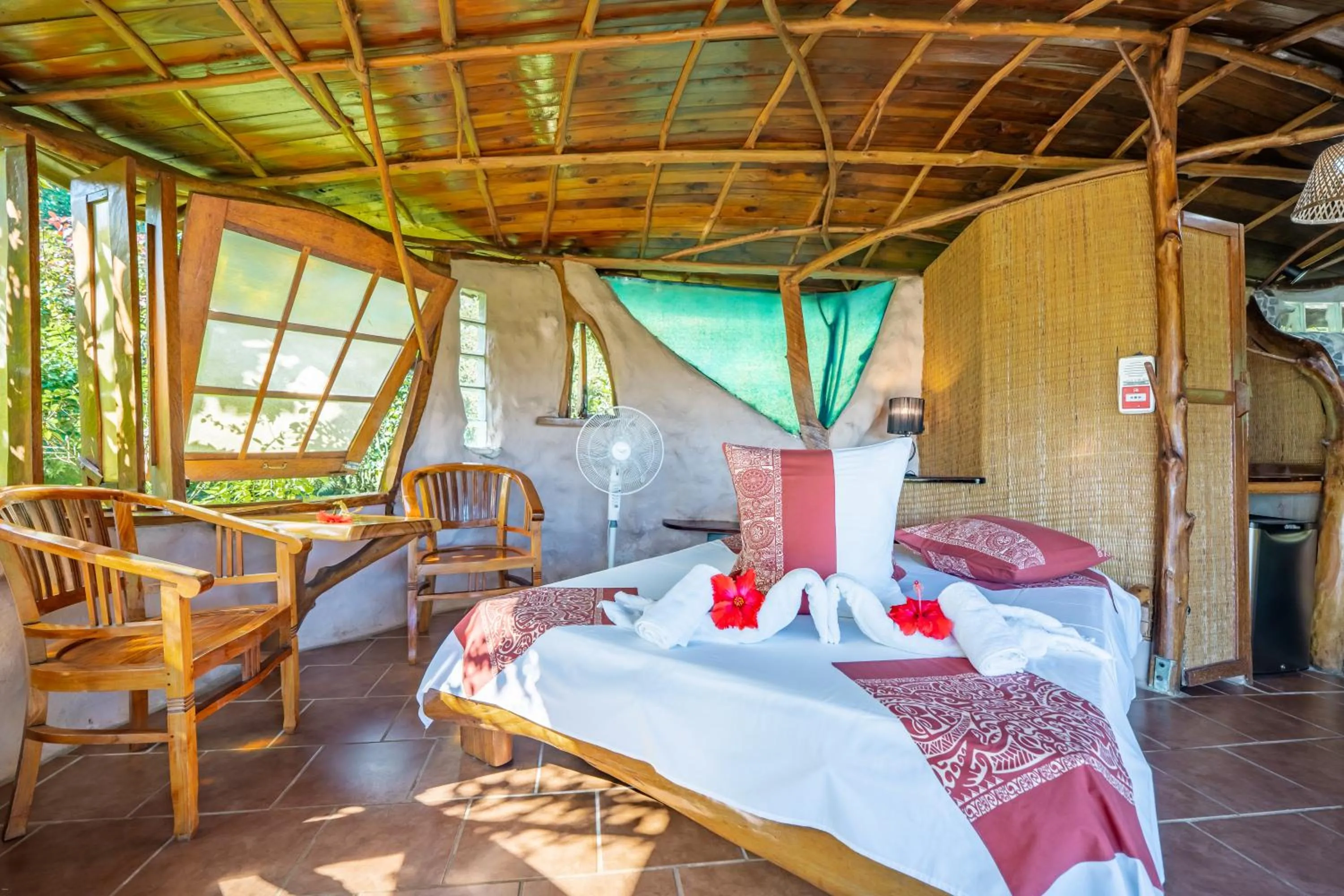 Bed in Vanira Lodge