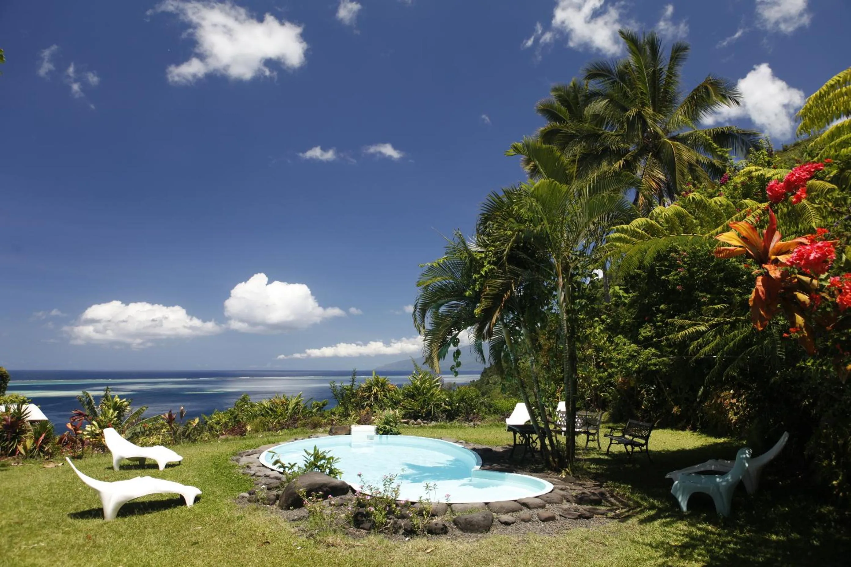 Sea view in Vanira Lodge