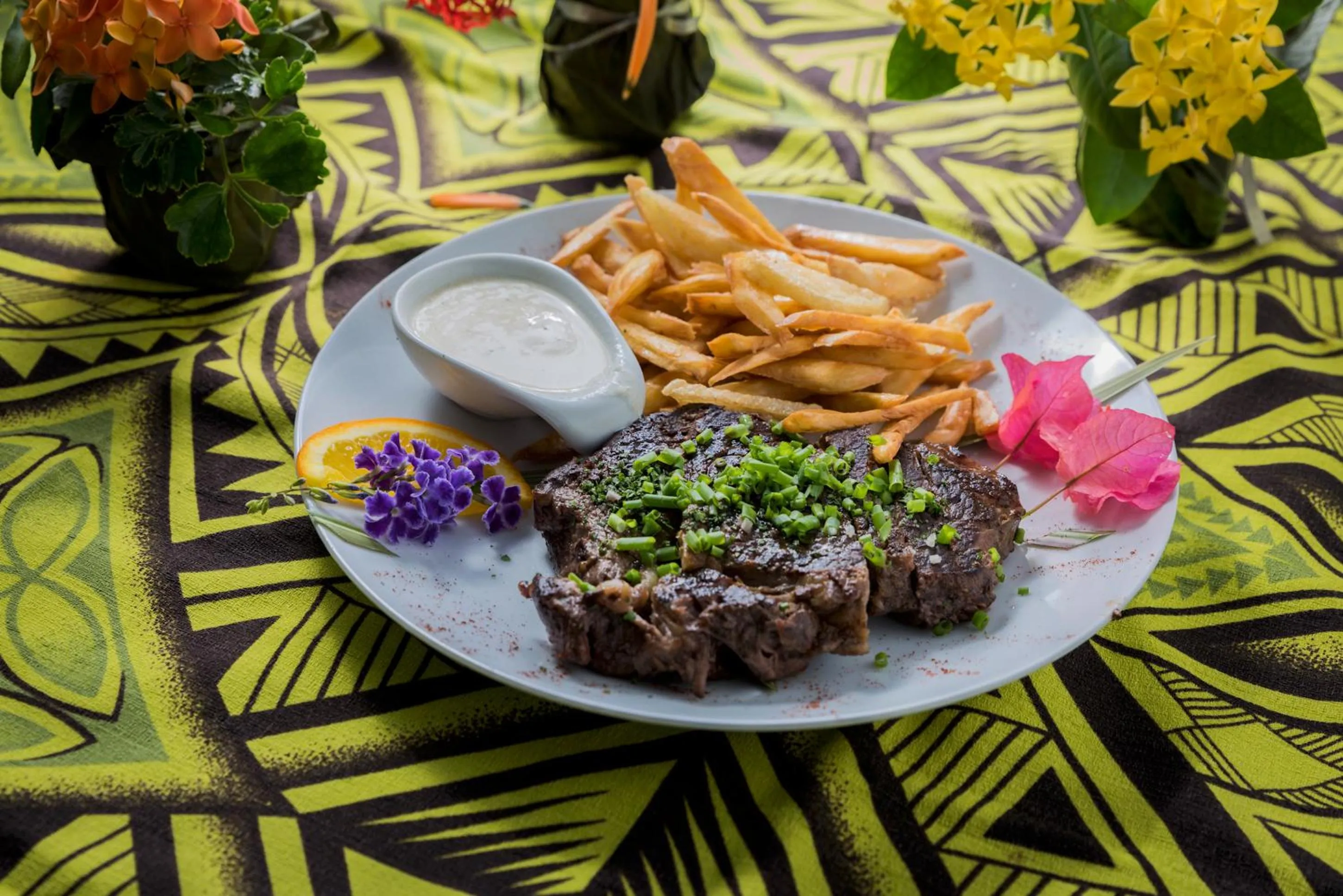 Dinner in Vanira Lodge