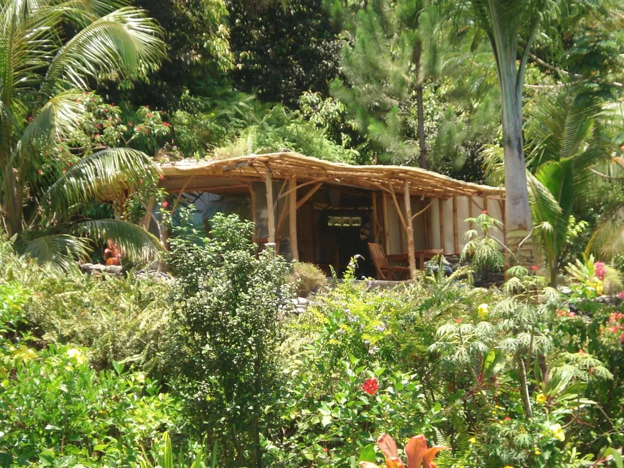 Patio in Vanira Lodge