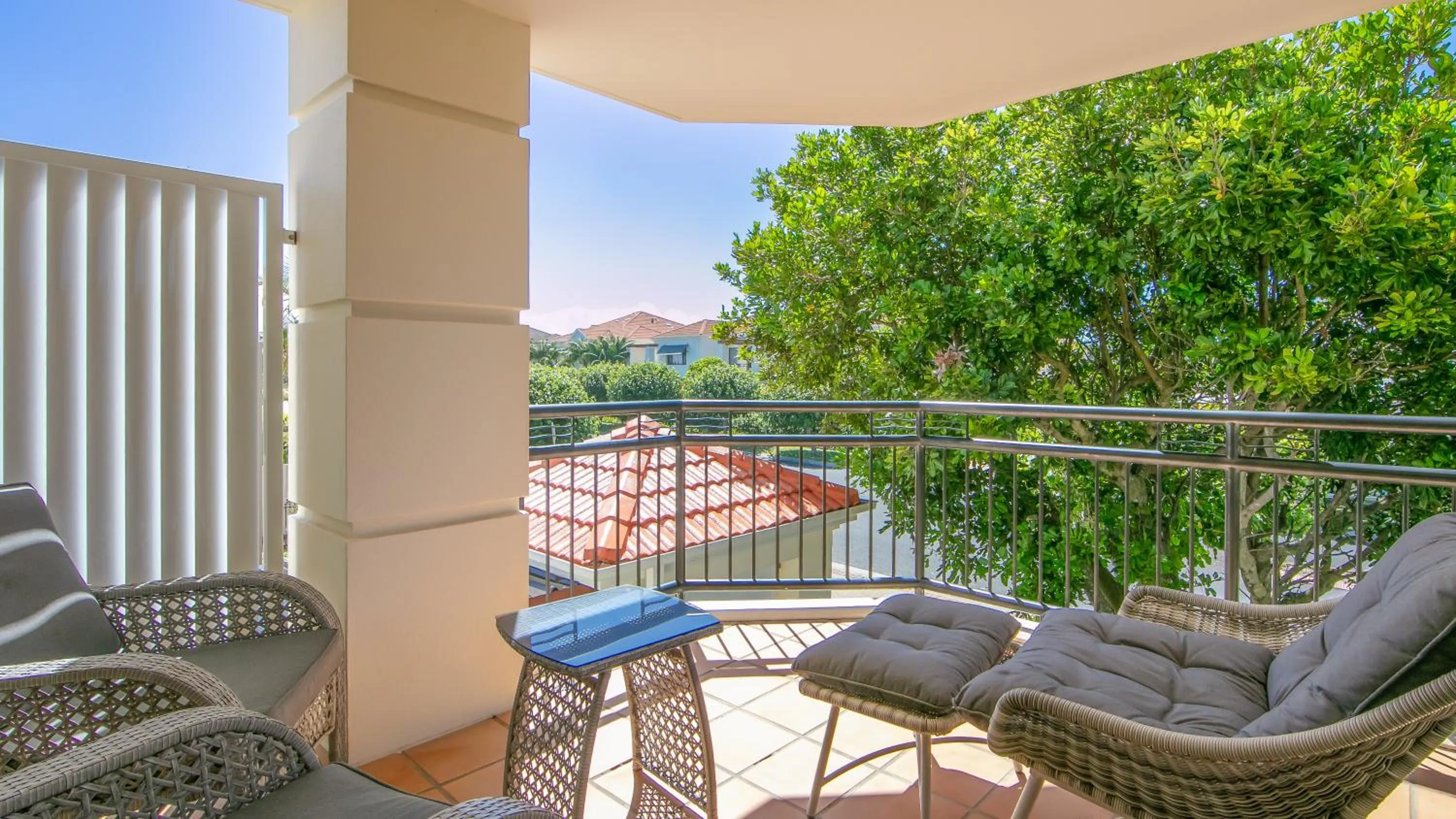 Patio in The Sands Resort at Yamba