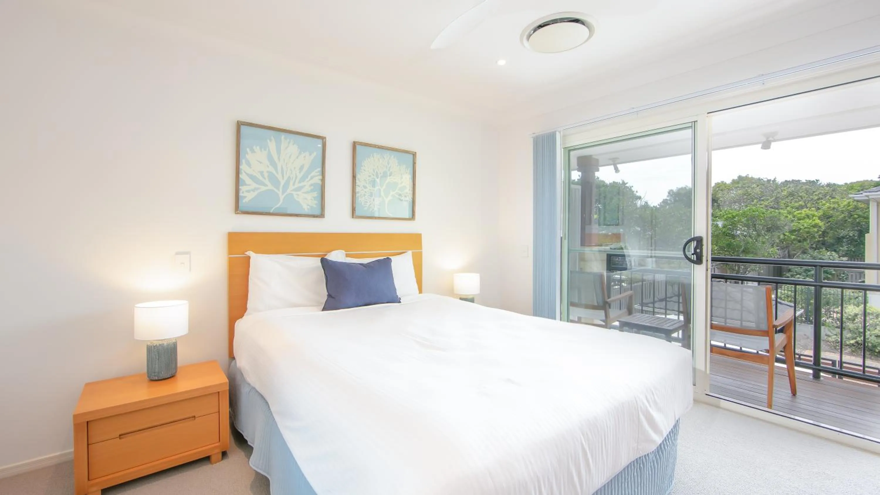Bed in The Sands Resort at Yamba