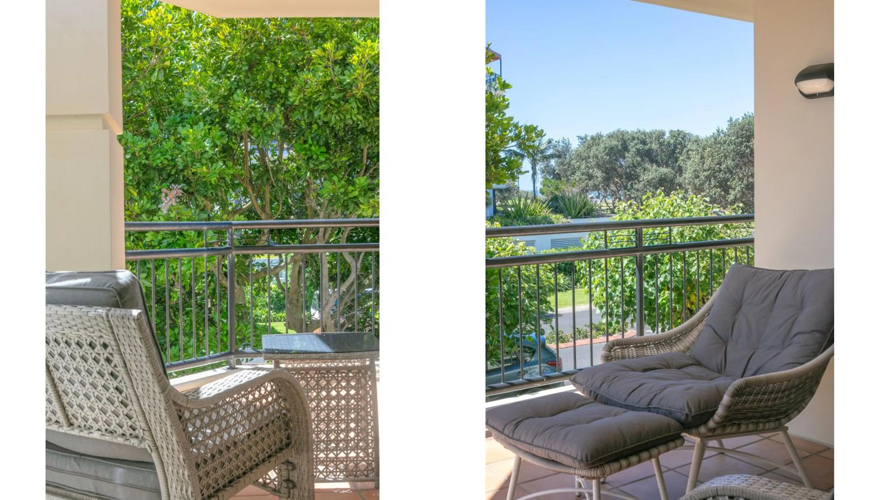 Patio in The Sands Resort at Yamba