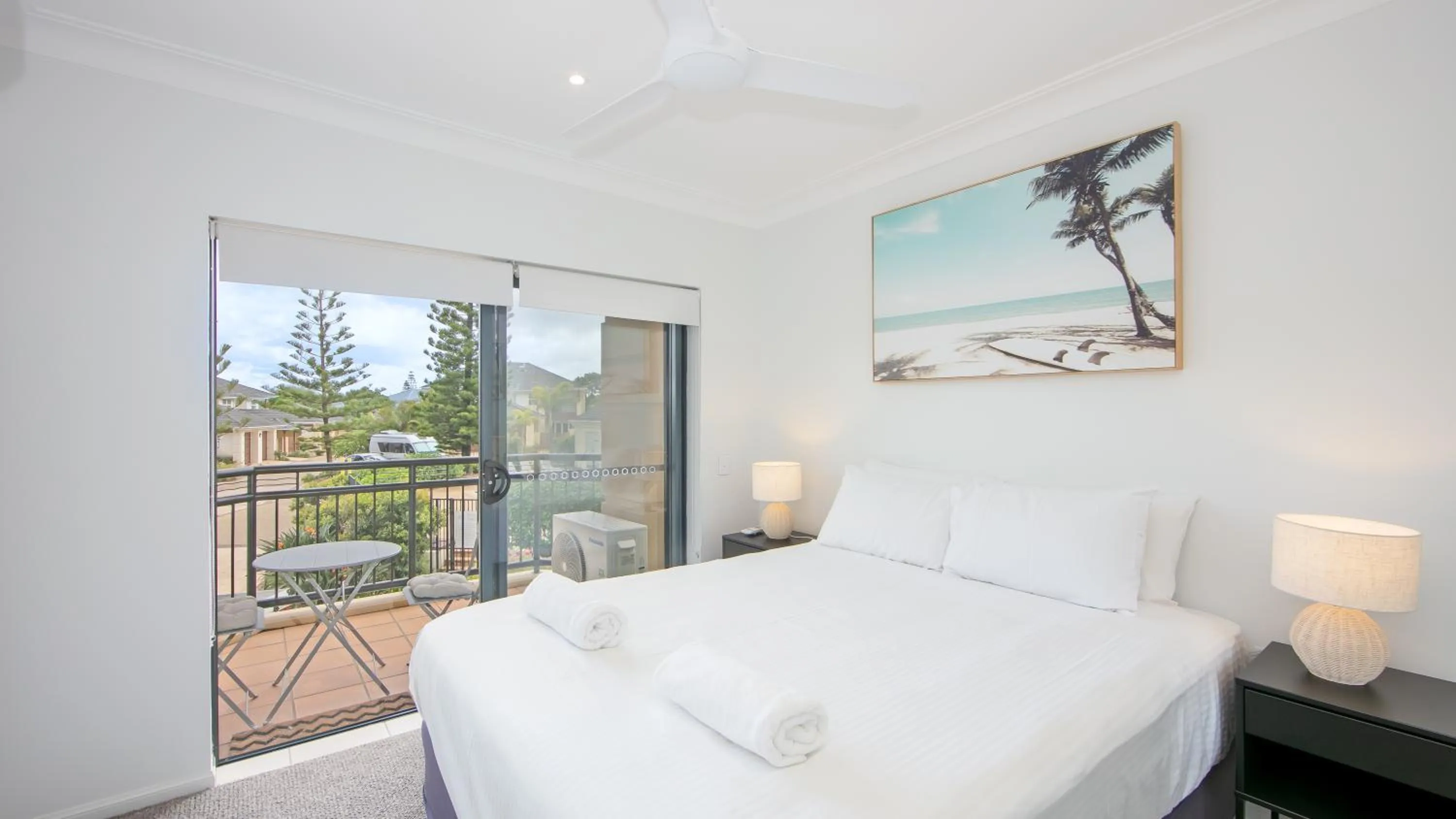 Bed in The Sands Resort at Yamba