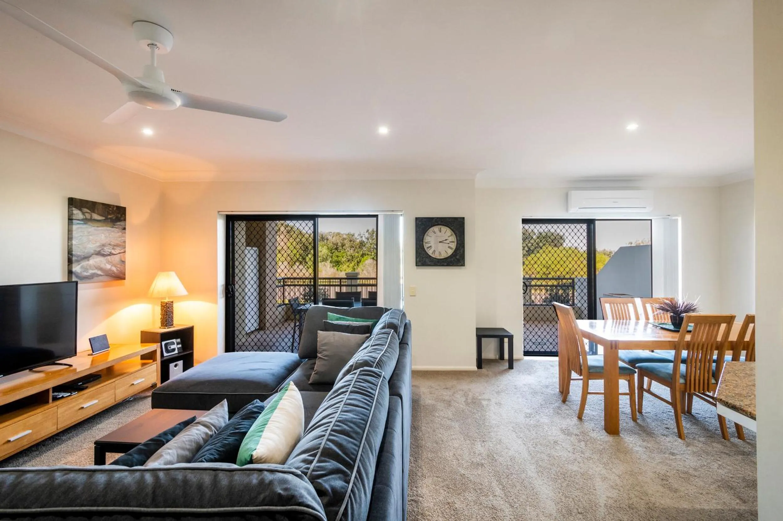 Living room in The Sands Resort at Yamba