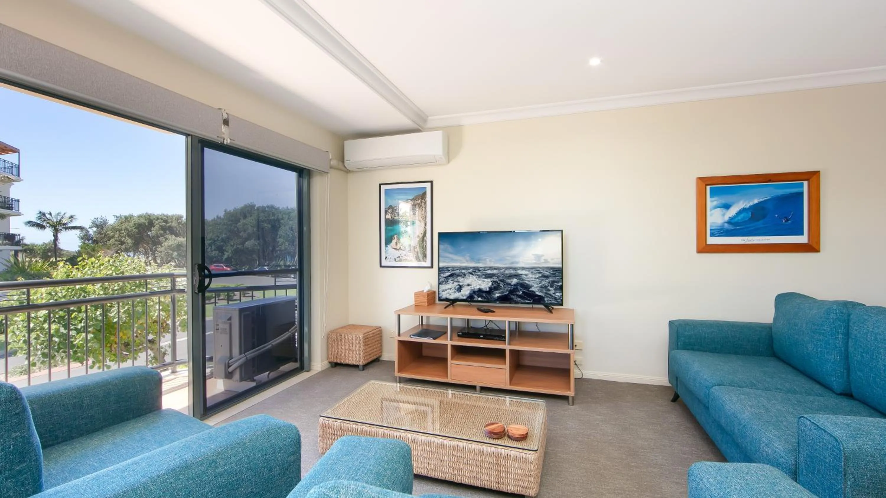 Living room in The Sands Resort at Yamba
