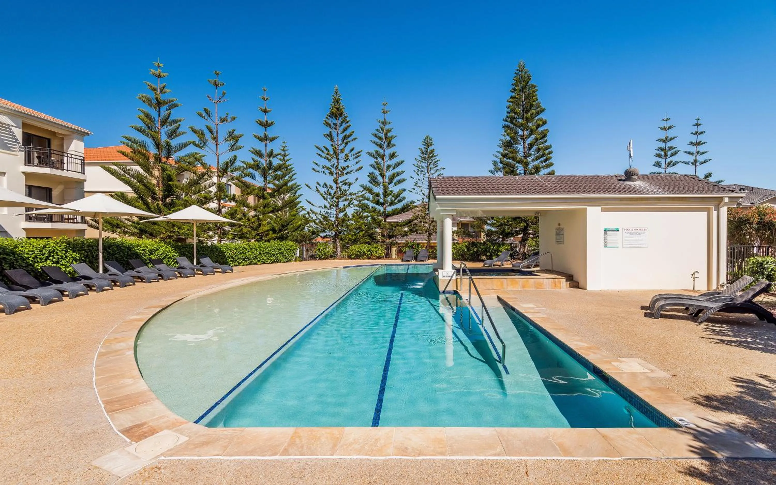 Property building in The Sands Resort at Yamba